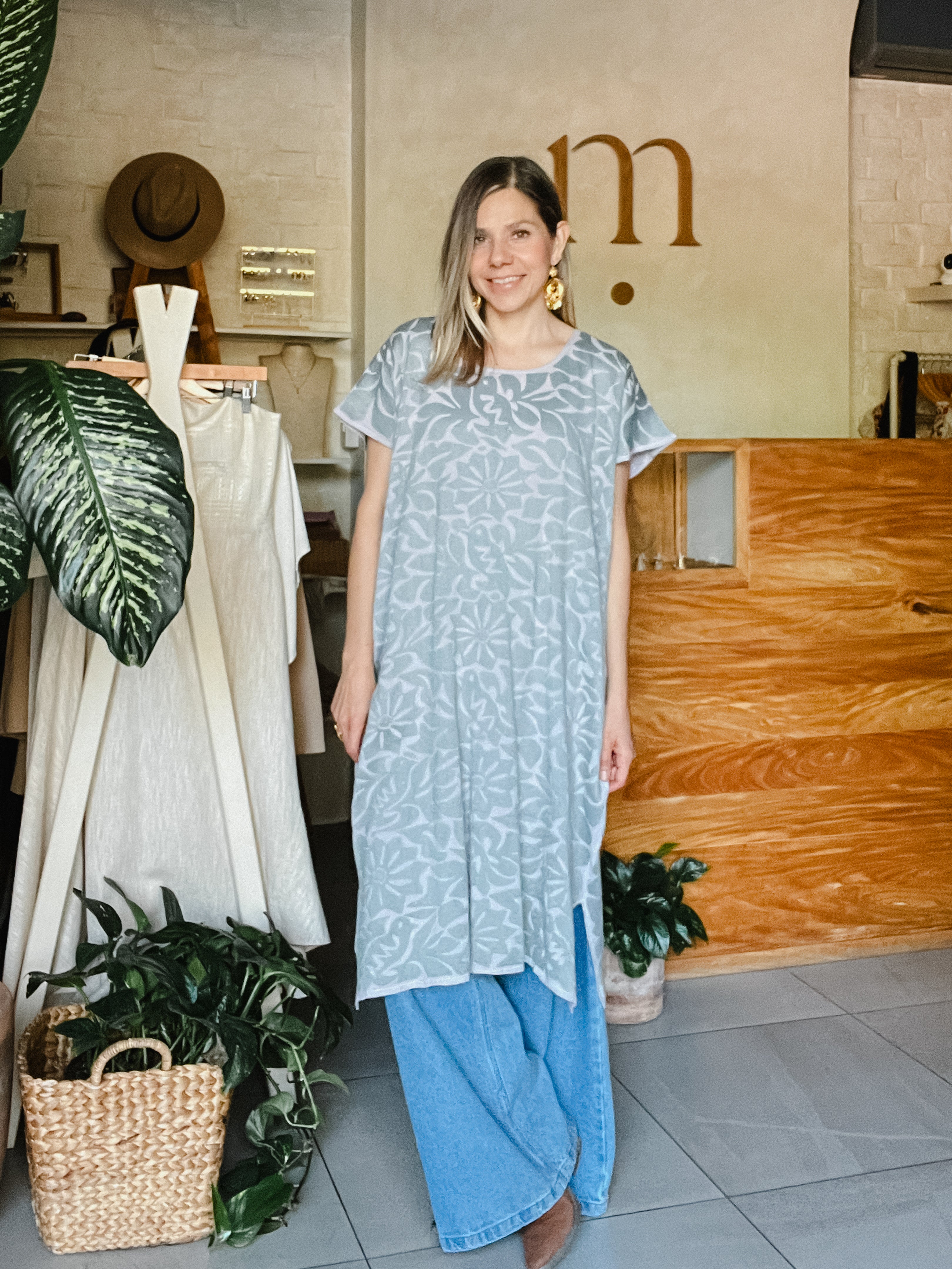 Huipil Jalapa Nude/Bone