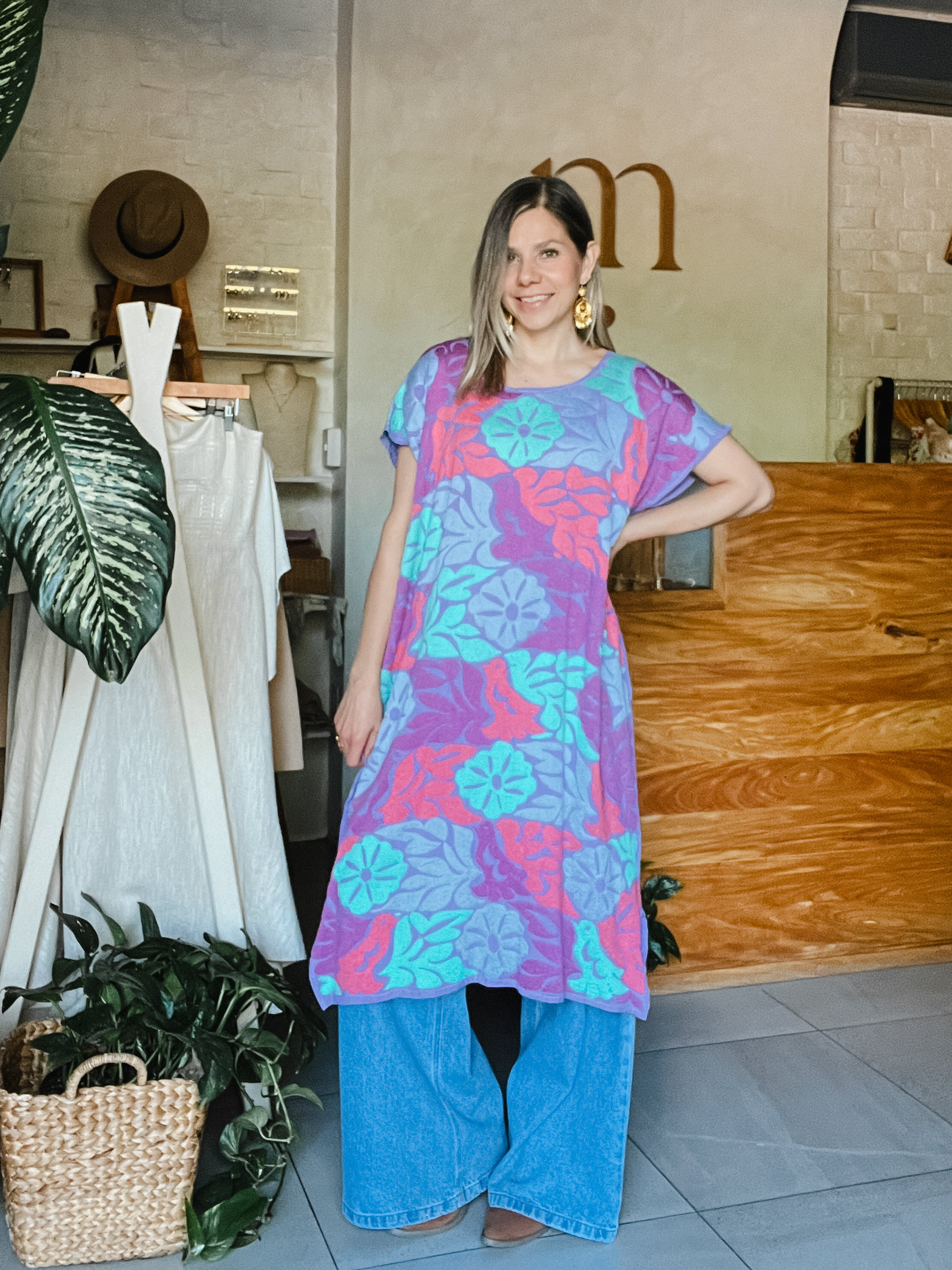 Huipil Jalapa Nude/Bone