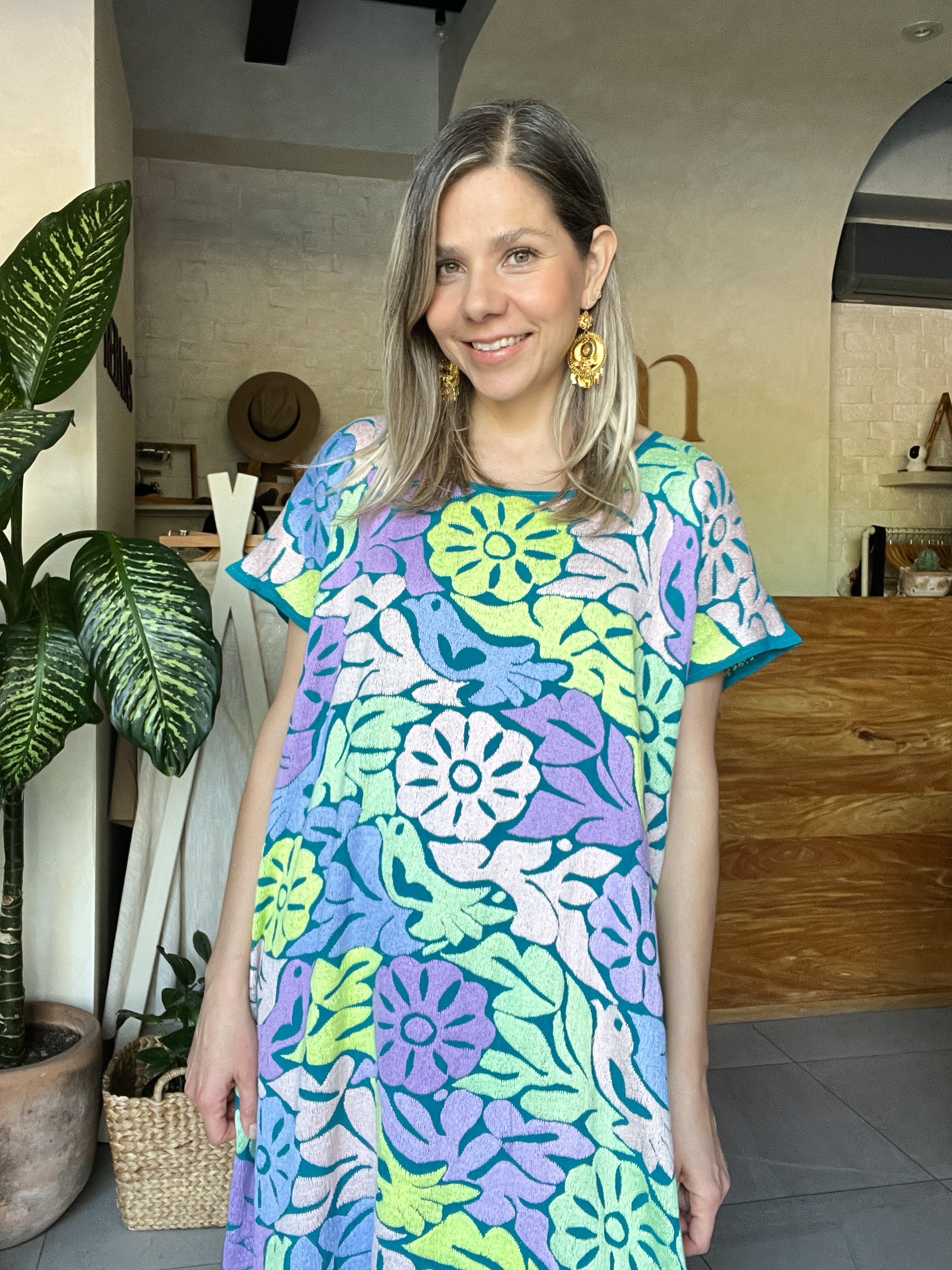 Huipil Jalapa Nude/Bone