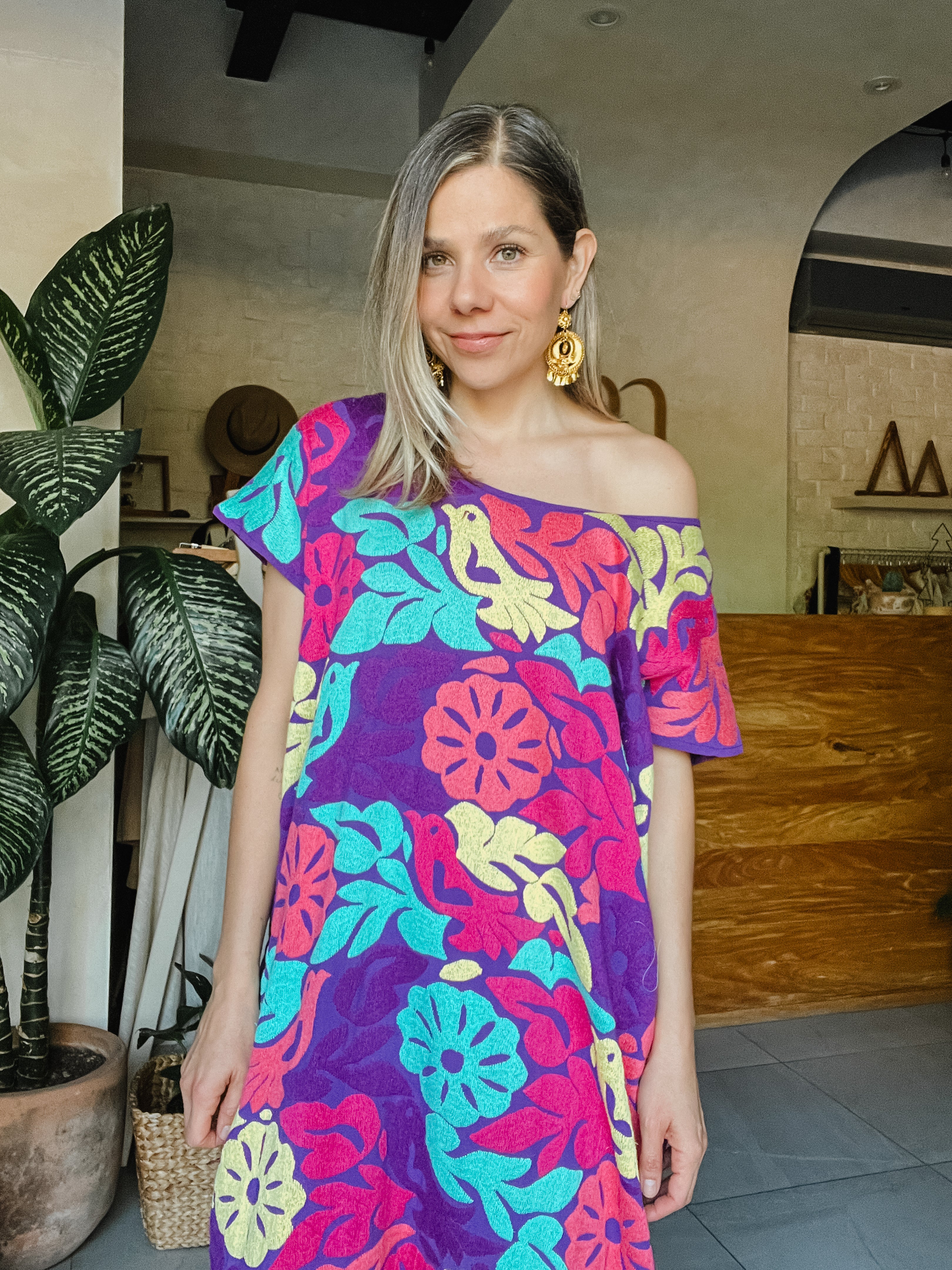 Huipil Jalapa Nude/Bone