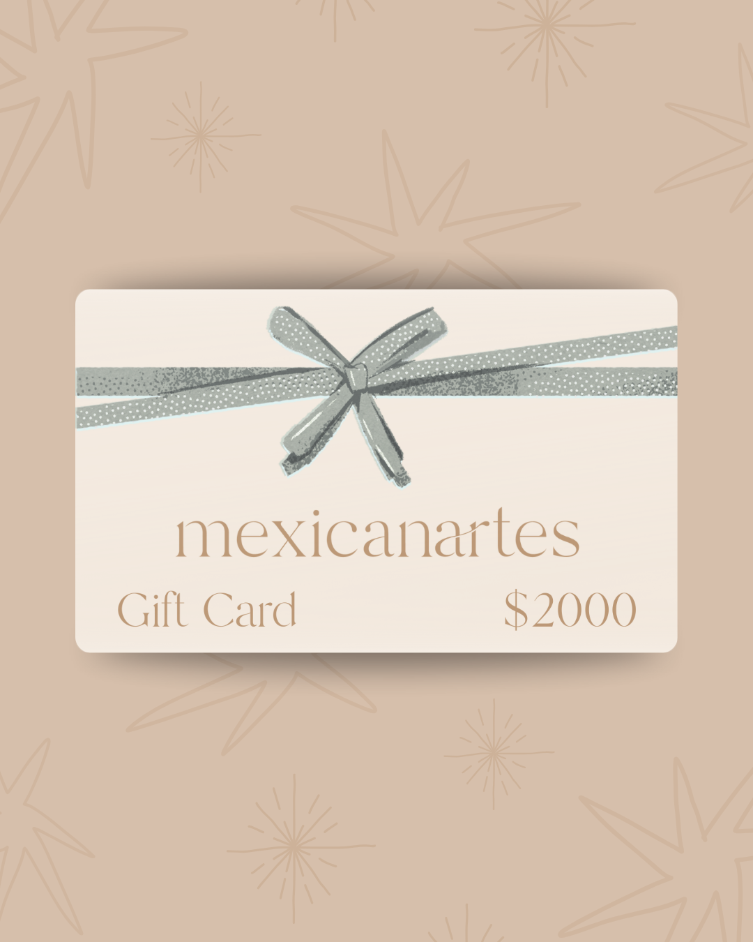 Tarjeta de Regalo $2,000