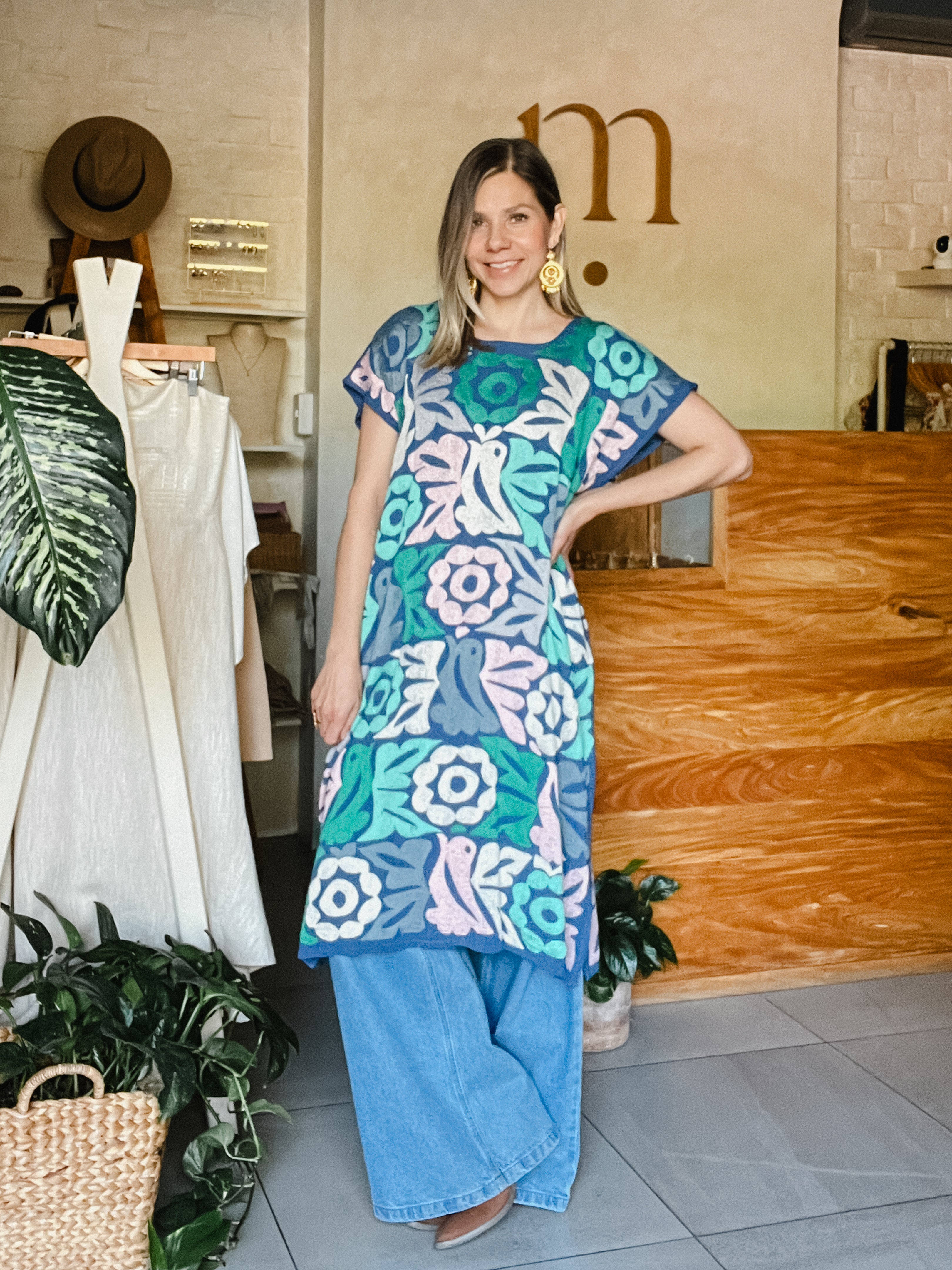 Huipil Jalapa Nude/Bone