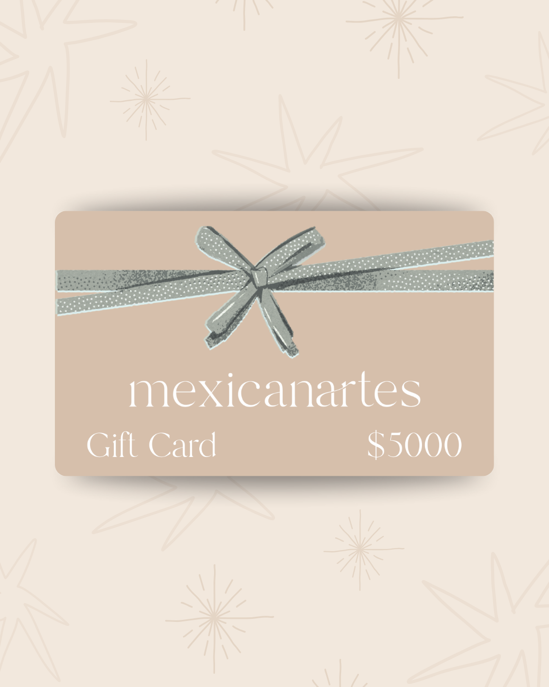 Tarjeta de Regalo $5,000