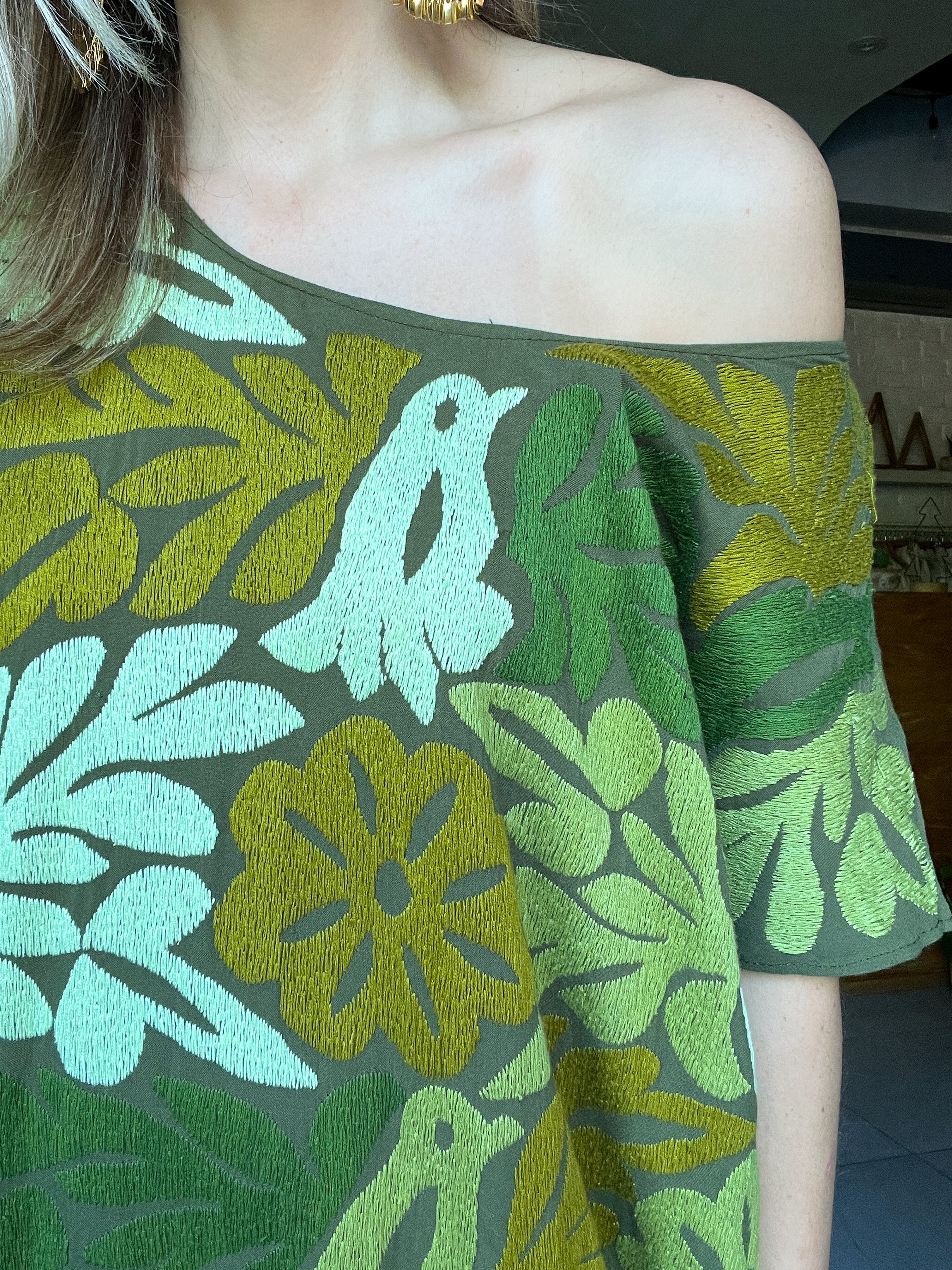 Huipil Jalapa Nude/Bone