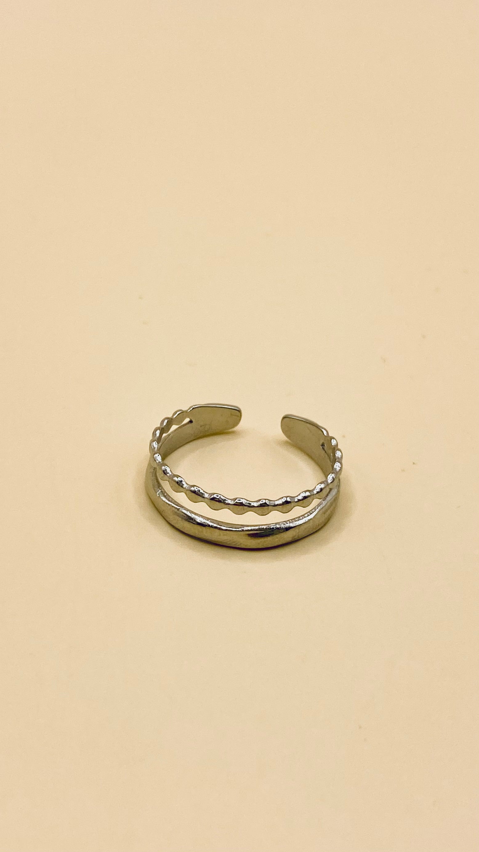 Anillo Plateado b14