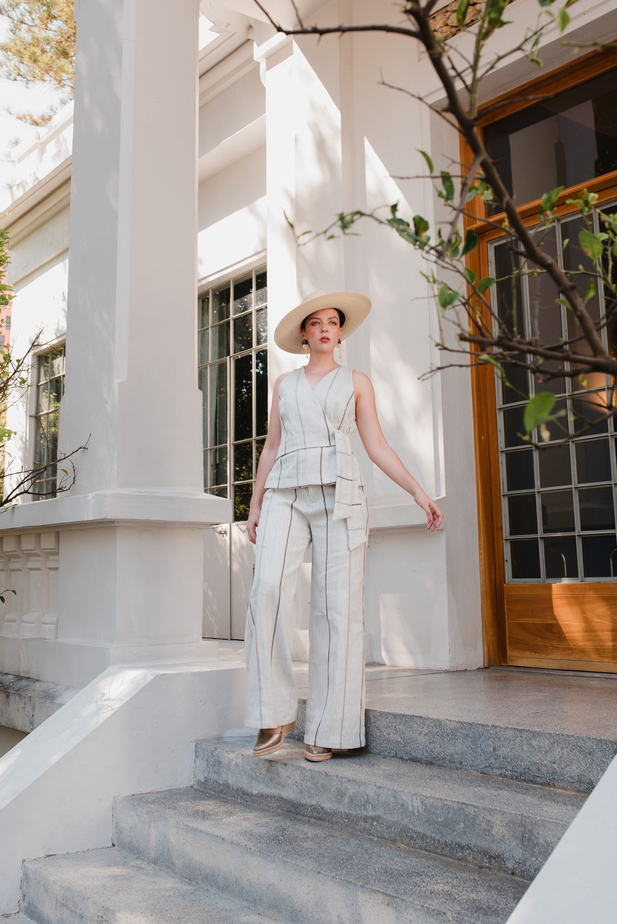 Blusa Cruzada Equilibrio