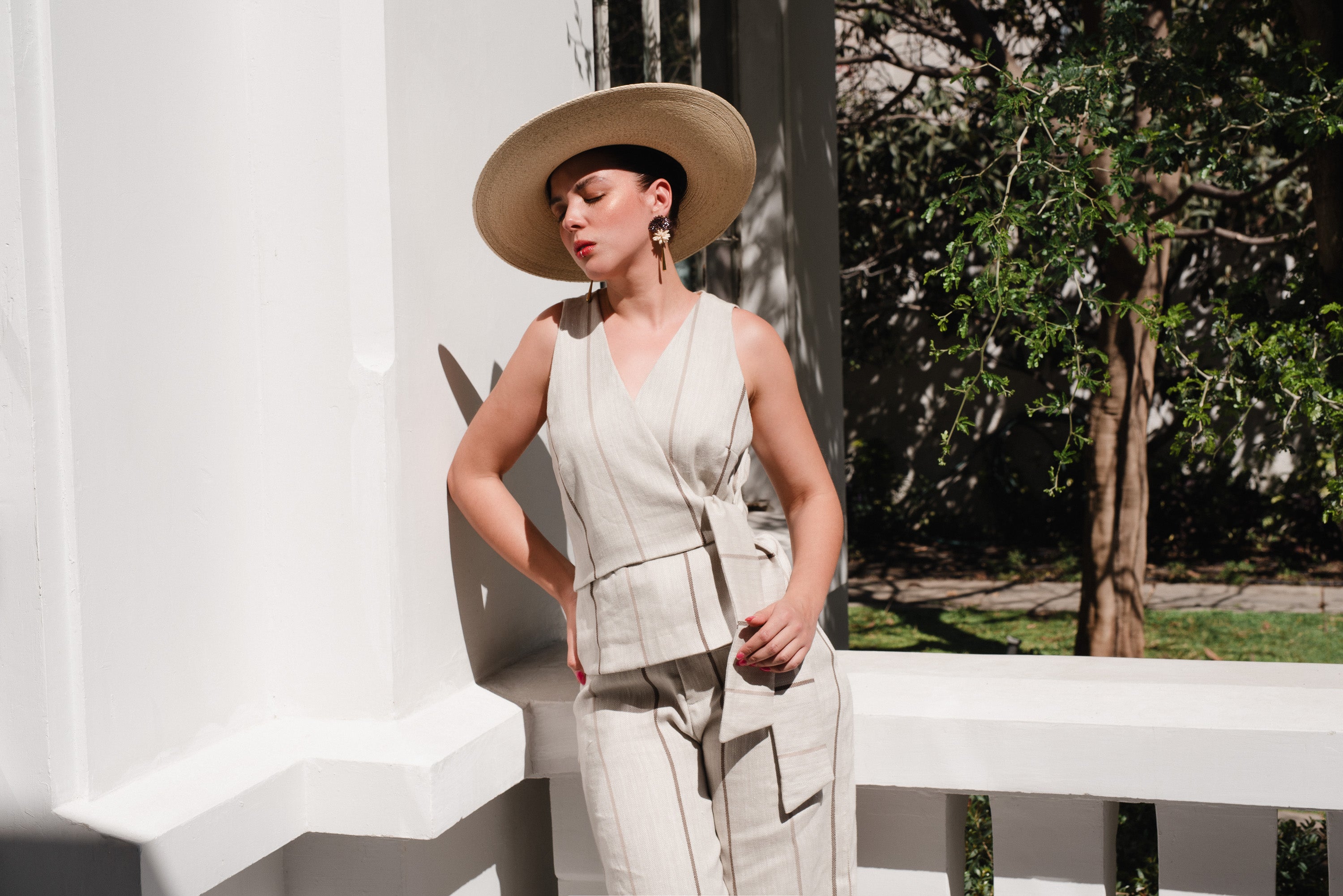 Blusa Cruzada Equilibrio