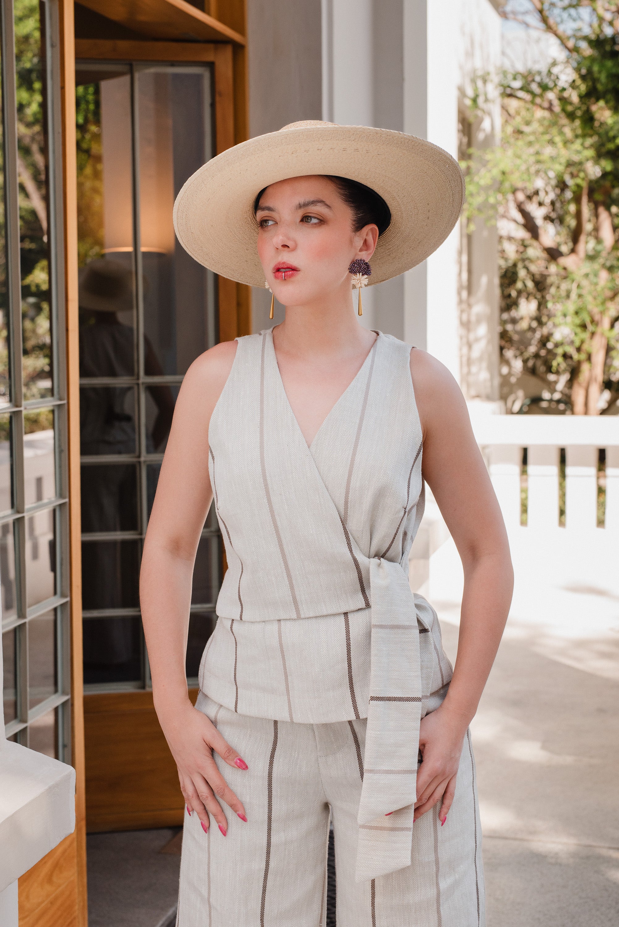 Blusa Cruzada Equilibrio