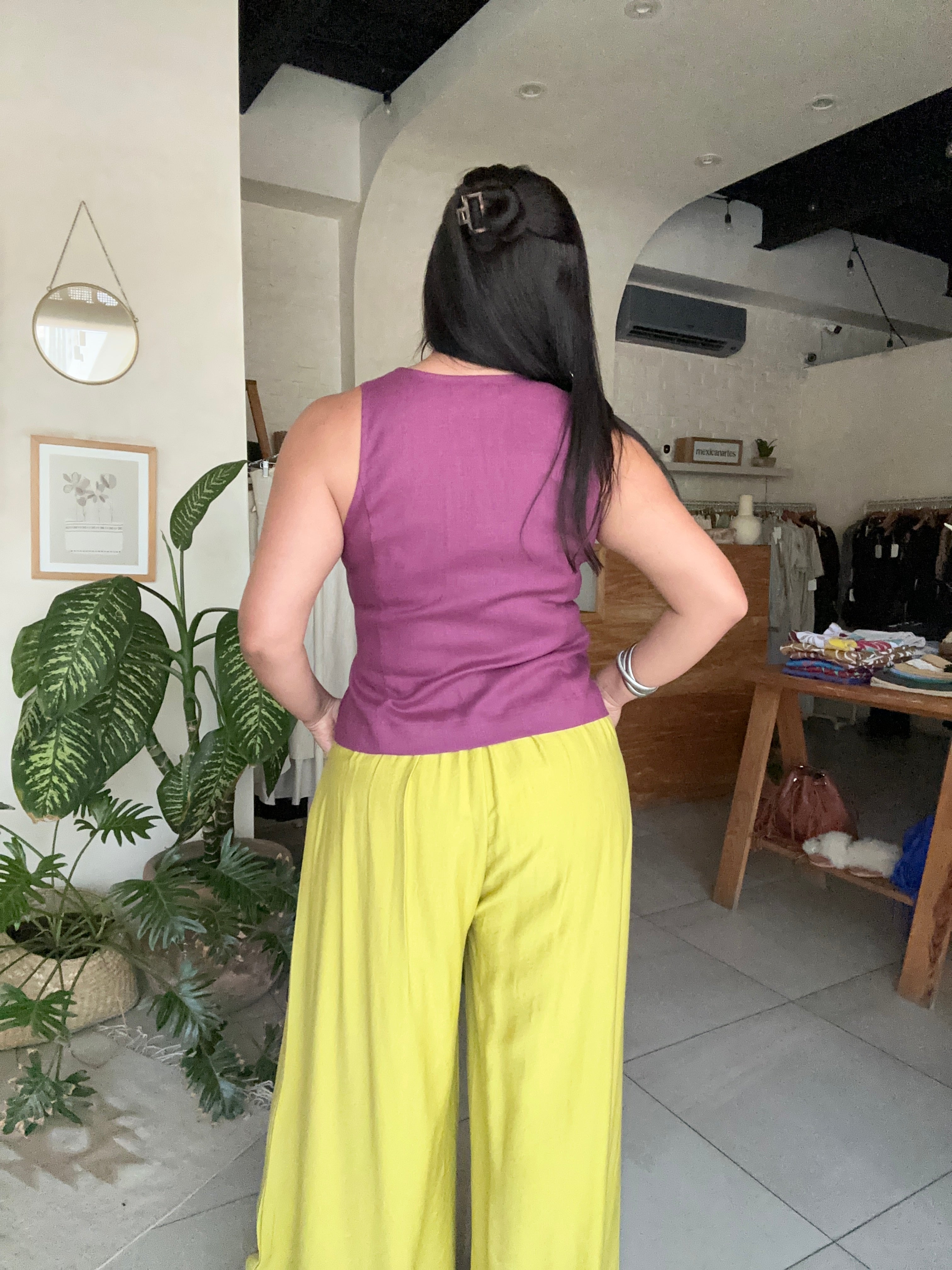 Blusa Cruzada Equilibrio Bugambilia