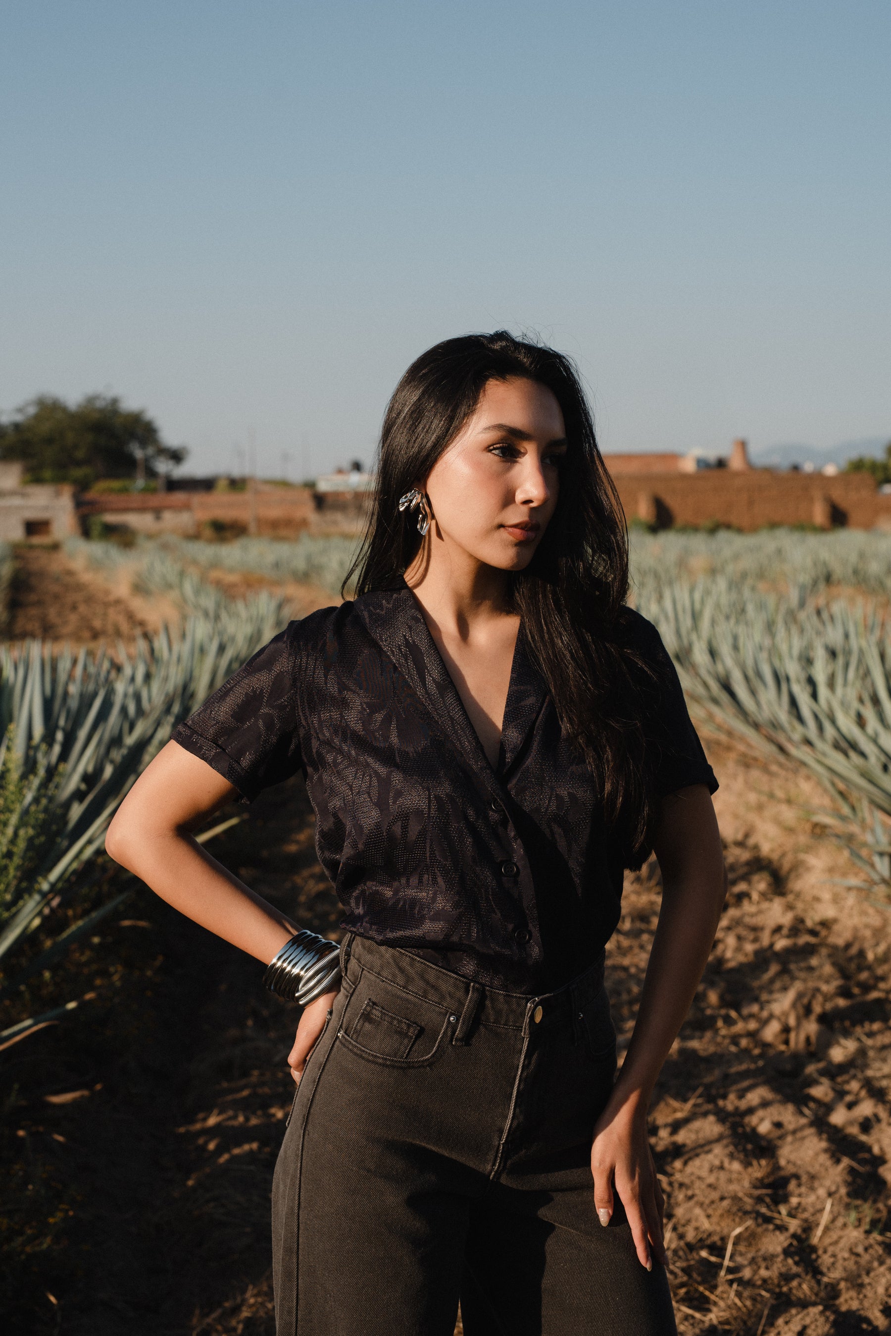 Blusa Hilo en Flor