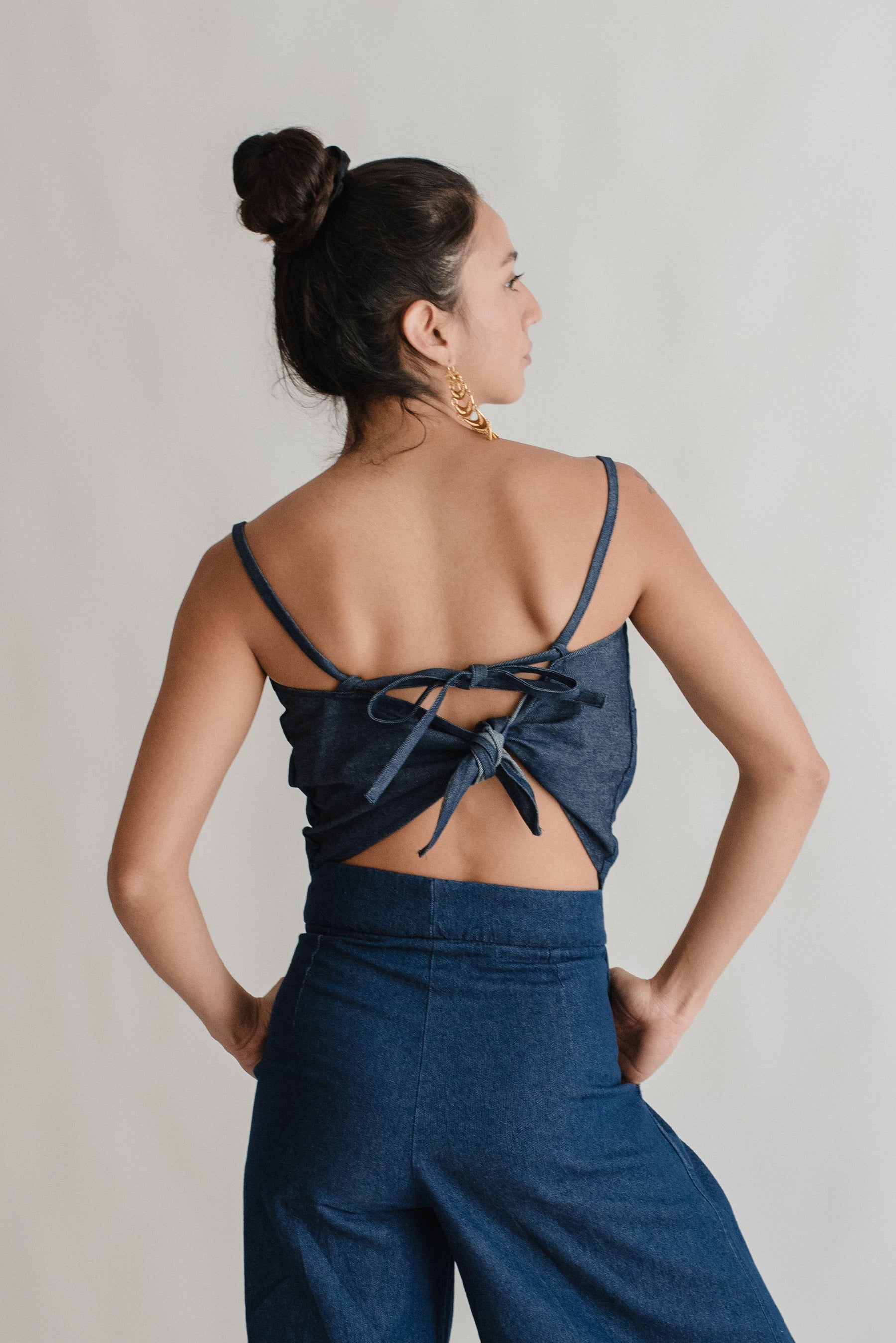 Blusa Paliacate Mezclilla