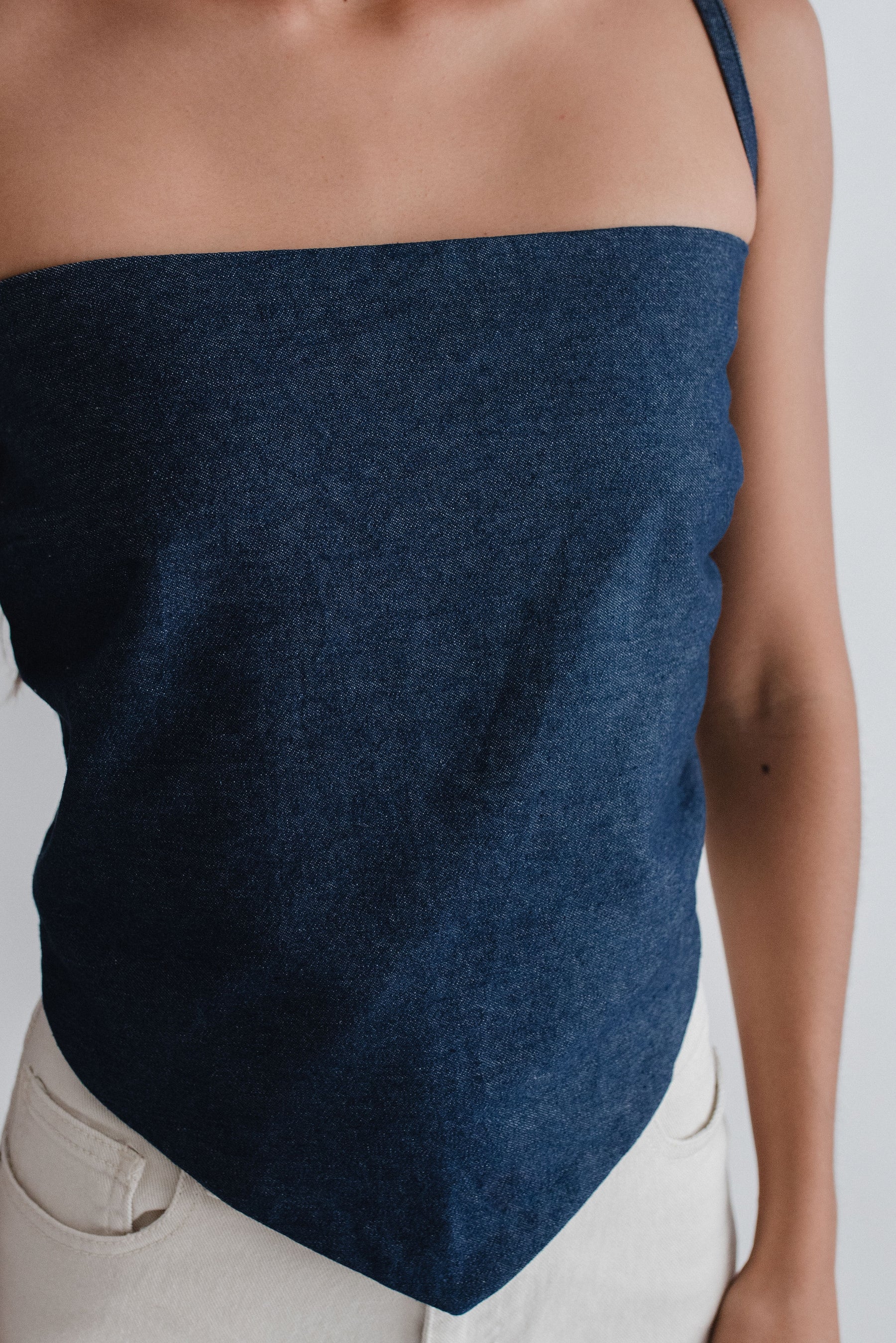 Blusa Paliacate Mezclilla