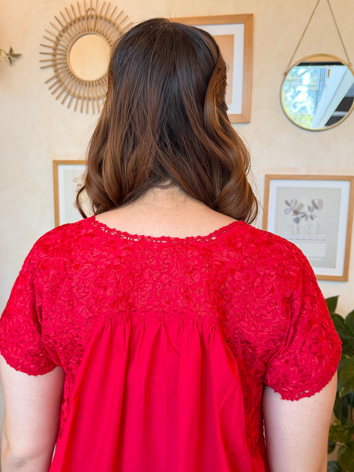 Blusa San Antonino Roja