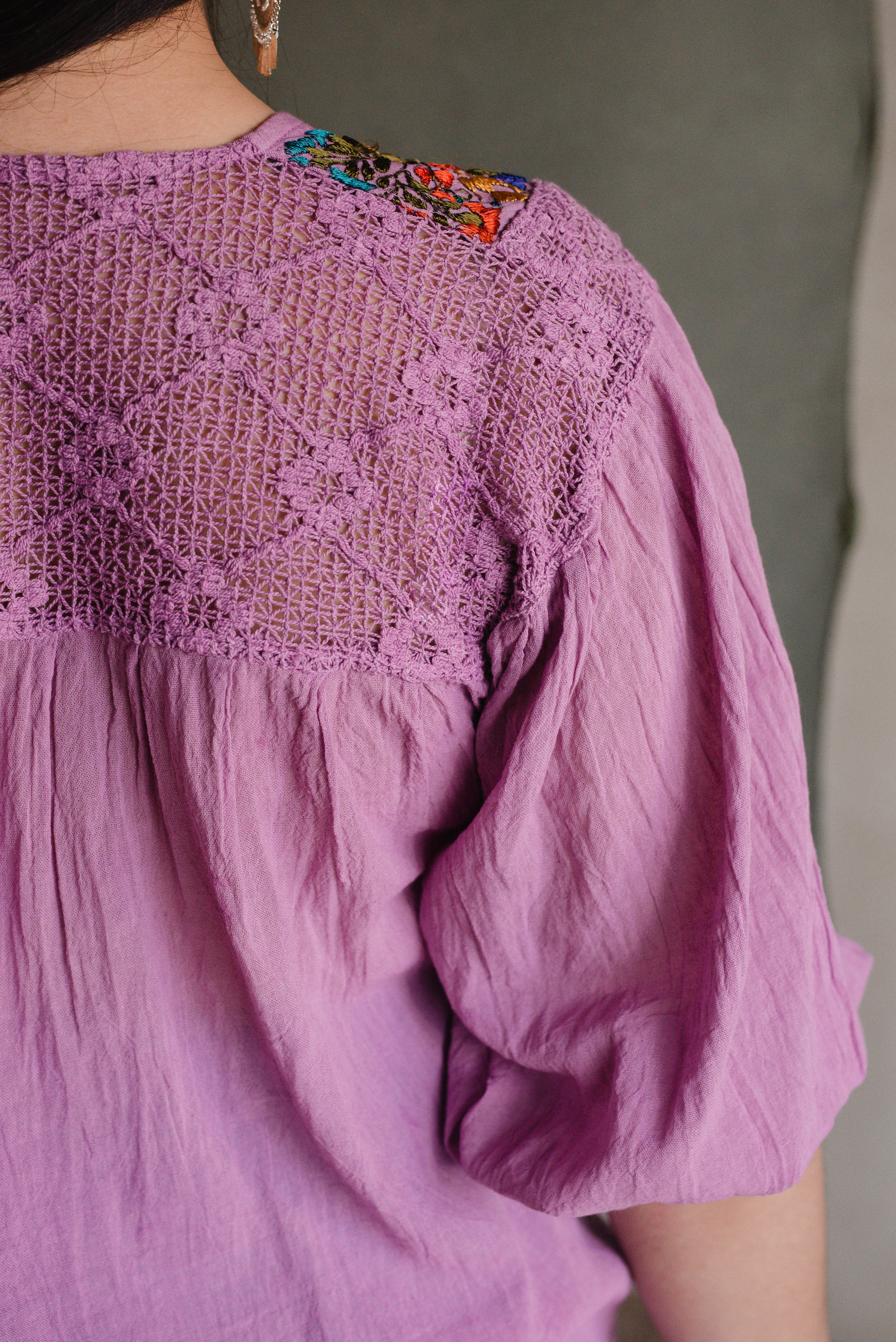 San Antonia blouse with sleeves