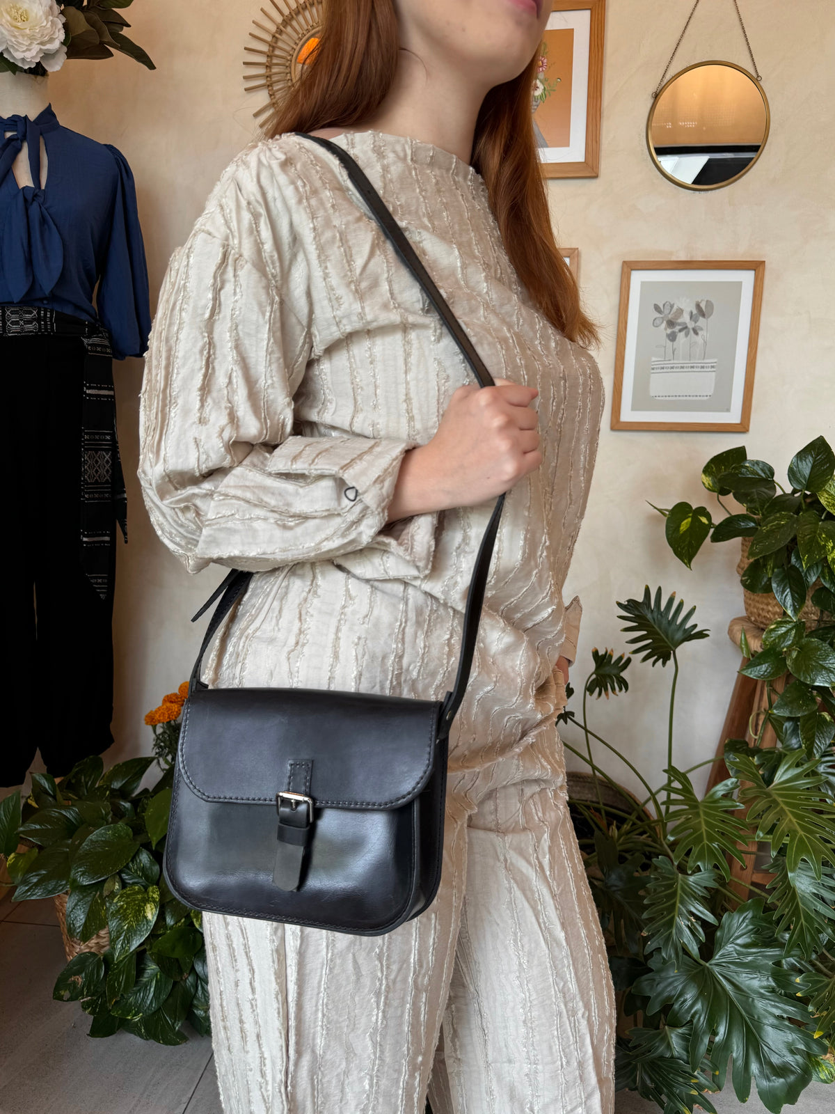 Suede Tote Bag