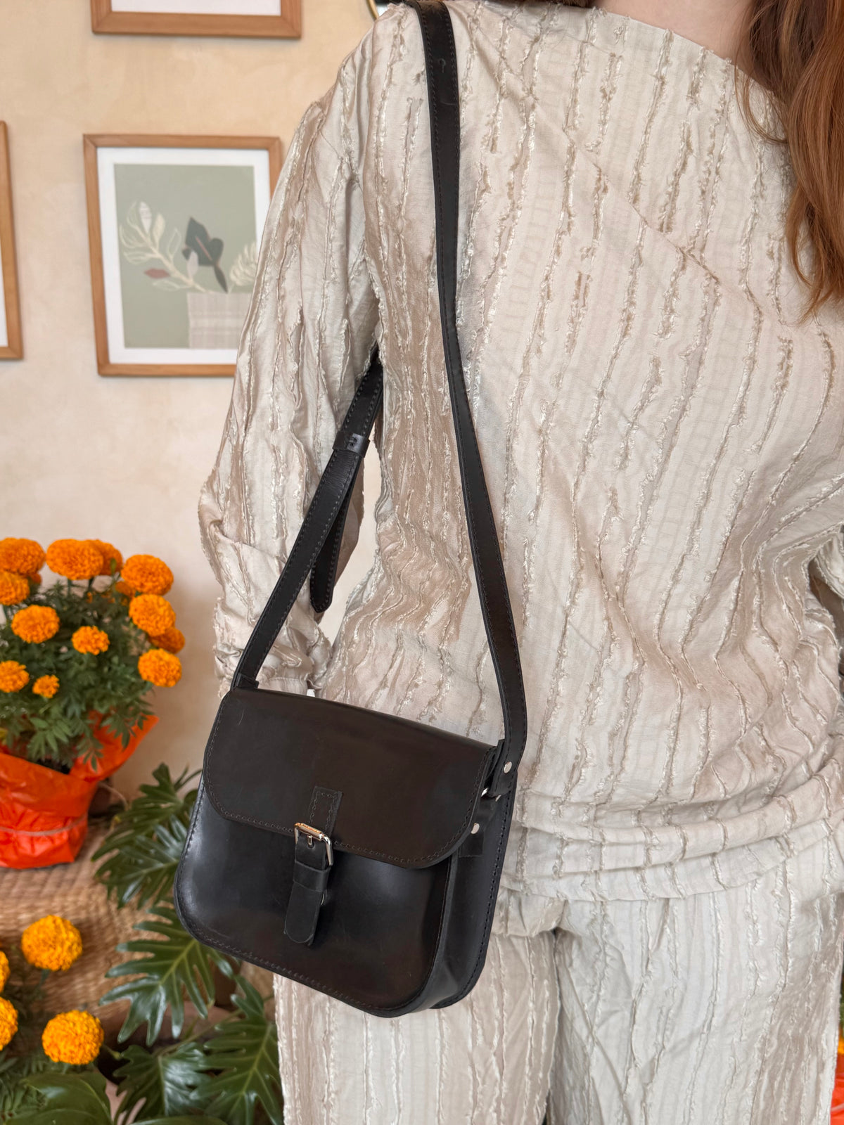 Suede Tote Bag