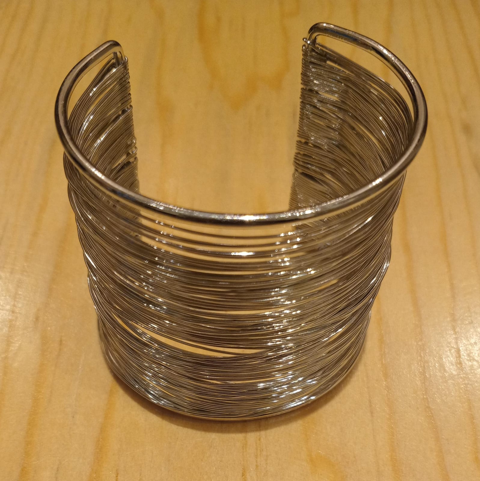 Chunky Silver Bracelet