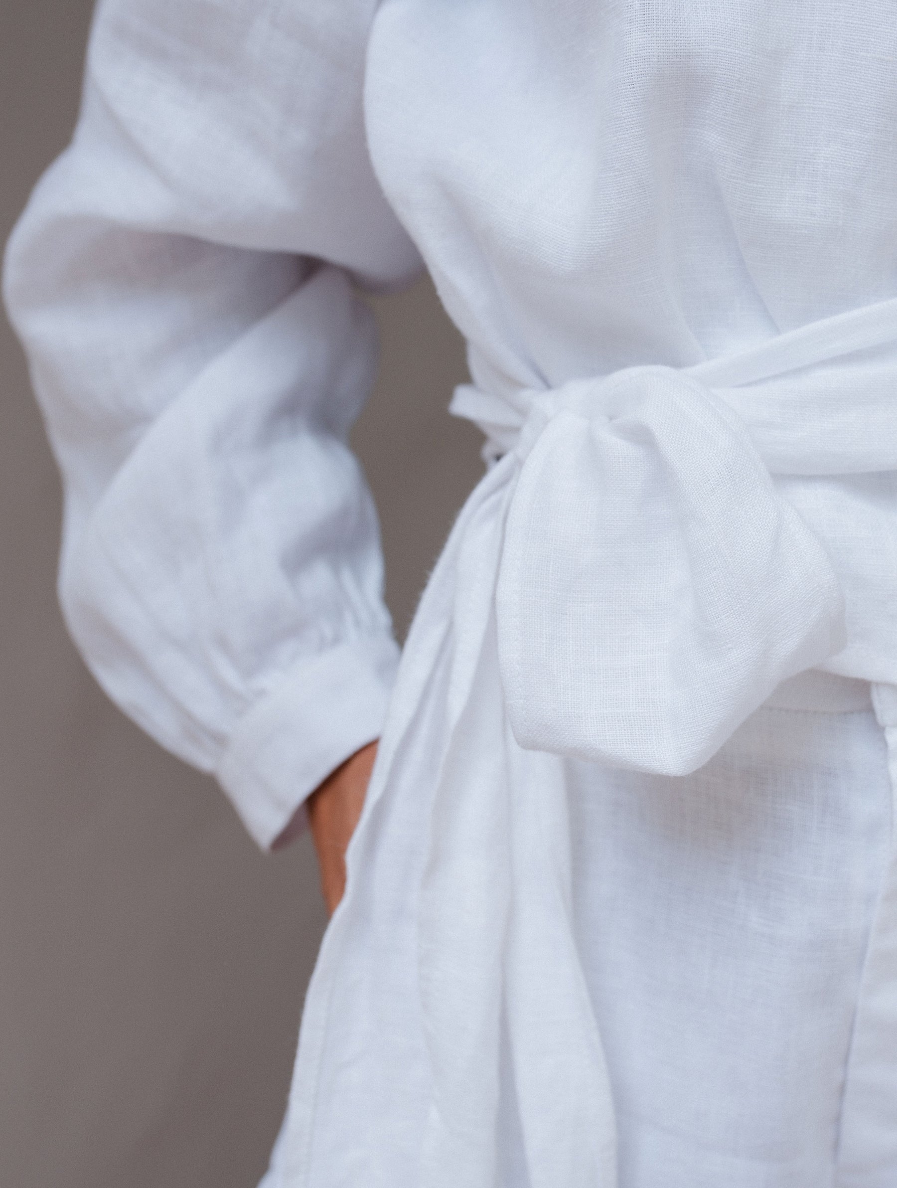 Camisa Cruzada Blanca