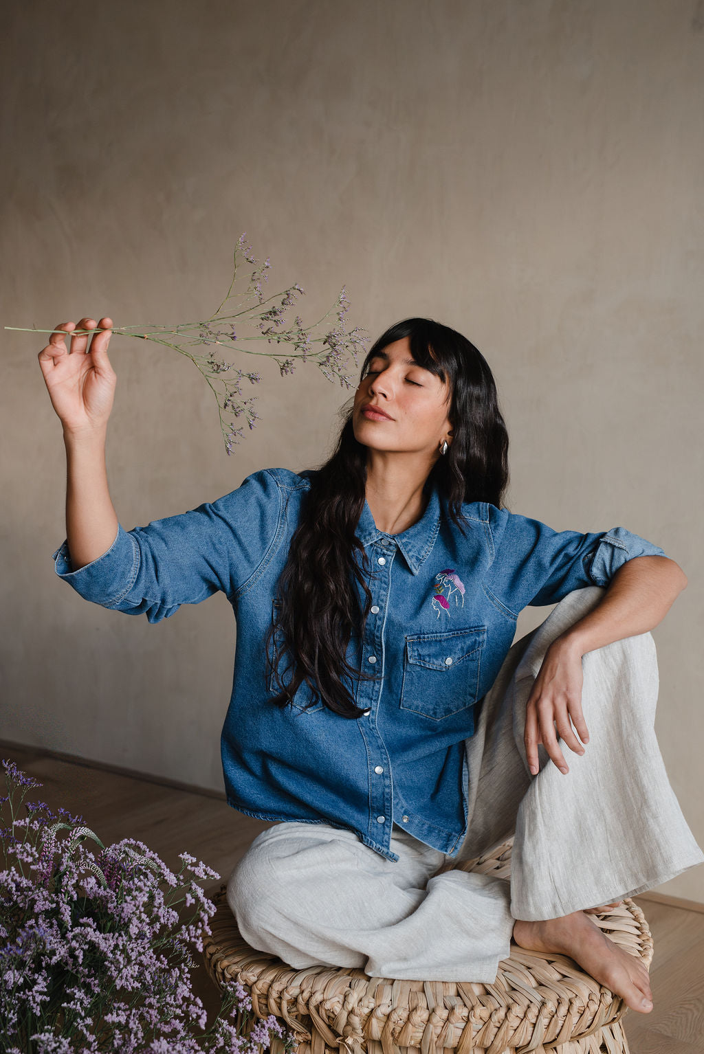 Camisa de Mezclilla Linaje