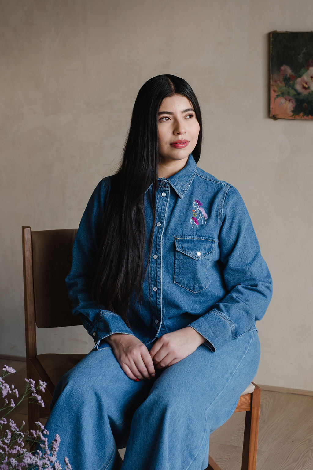 Camisa de Mezclilla Linaje