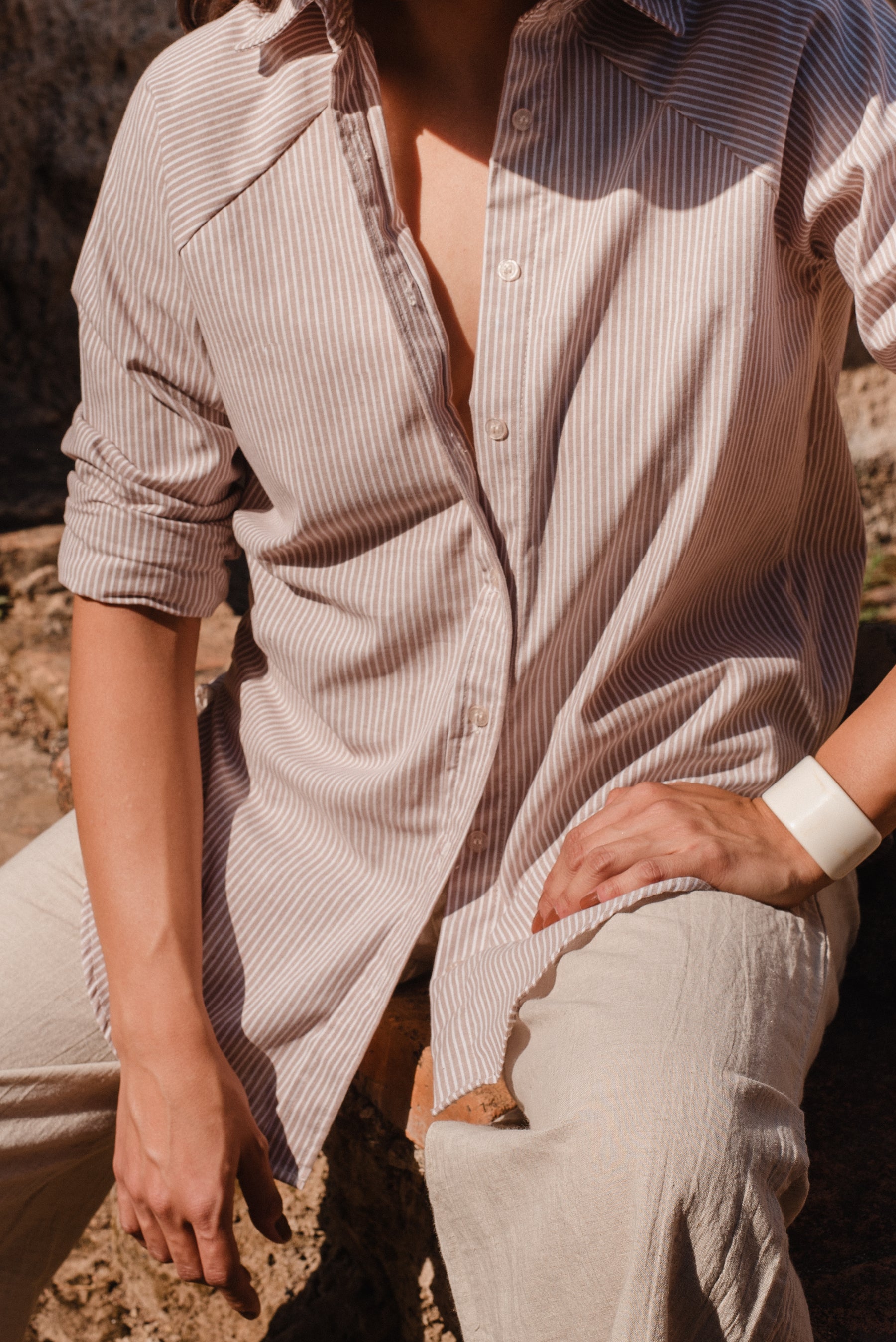 Camisa Ranglan Capuchino