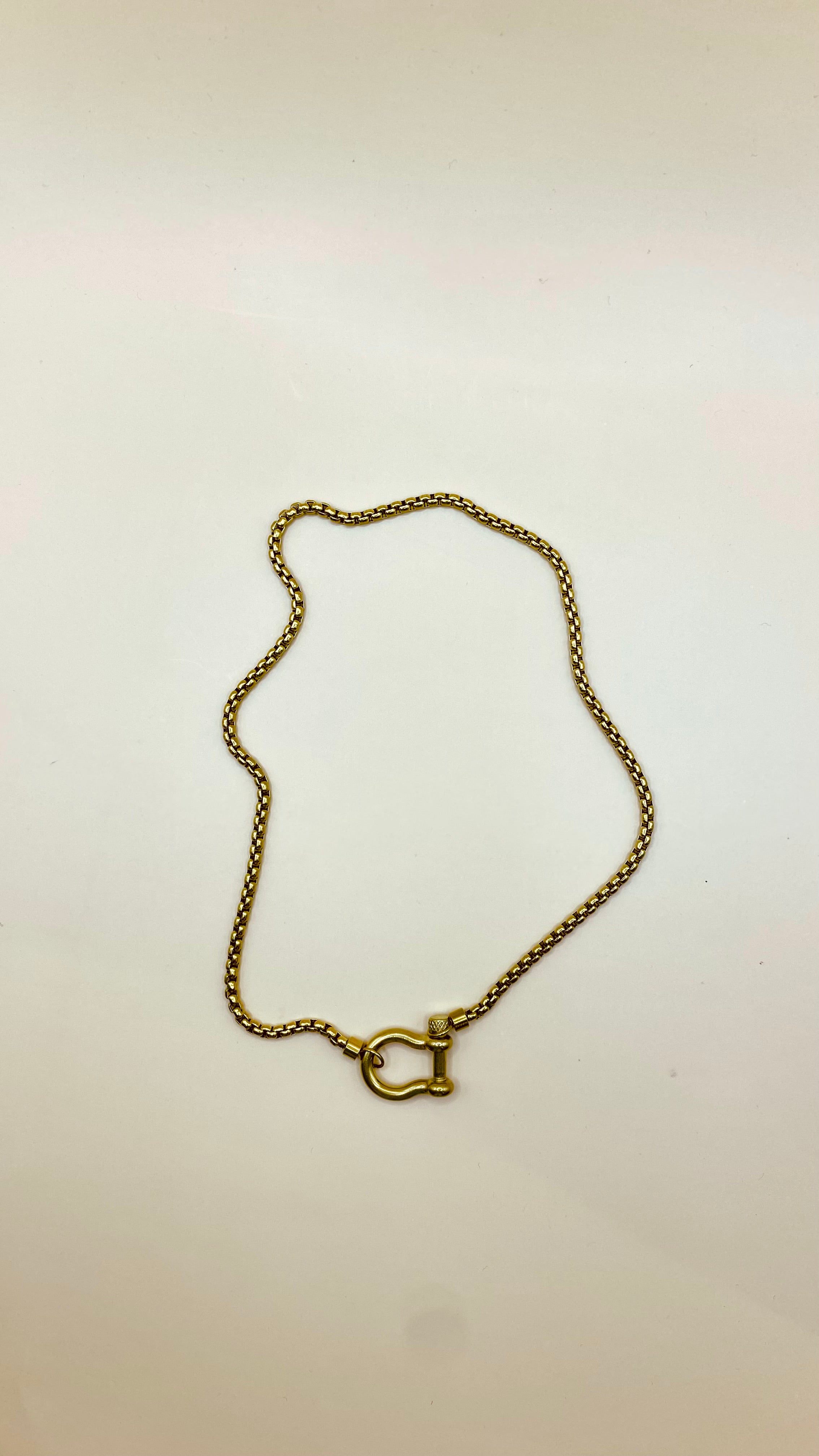 Collar Dorado de Herradura L15