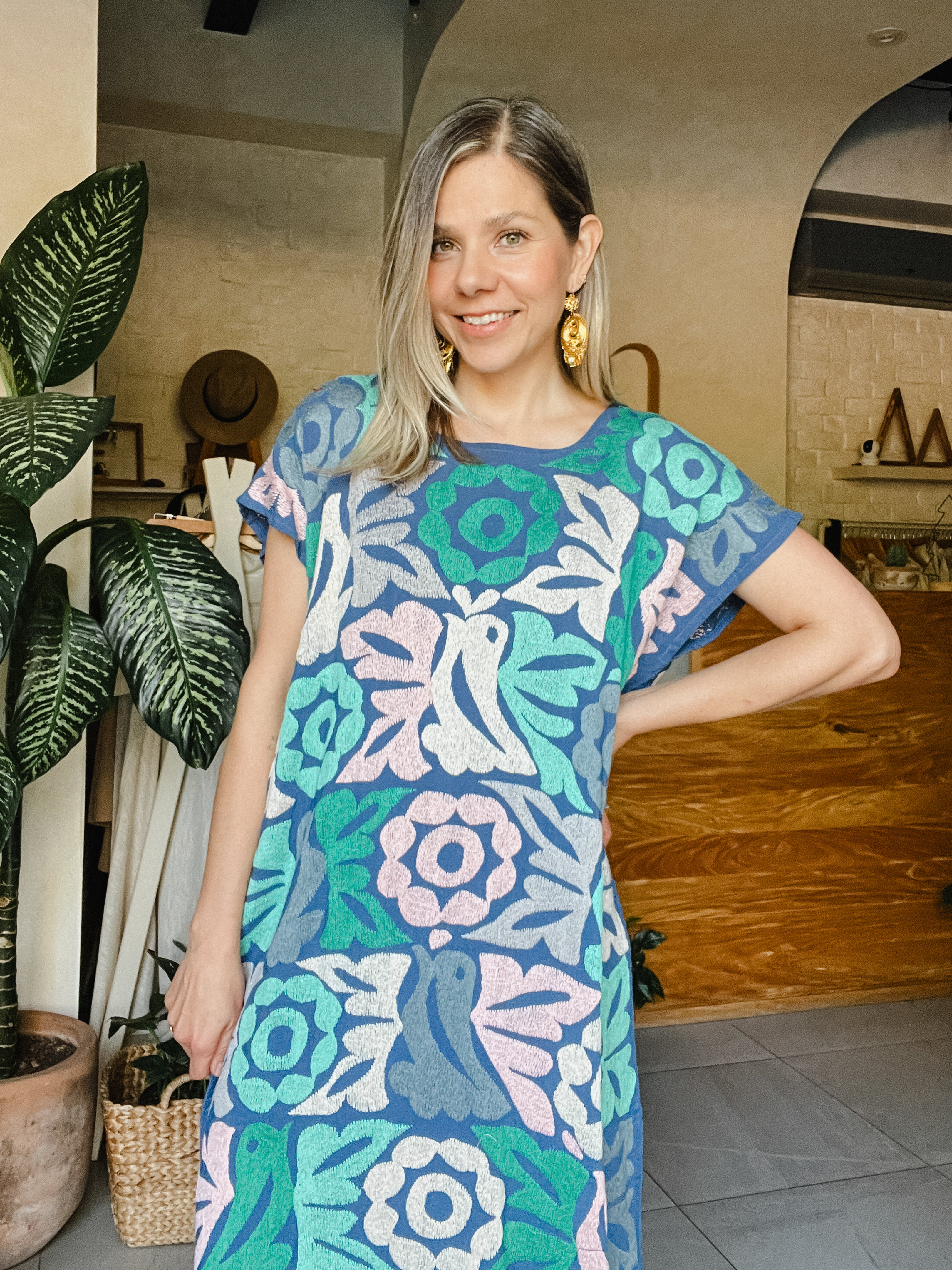 Huipil Jalapa Nude/Bone