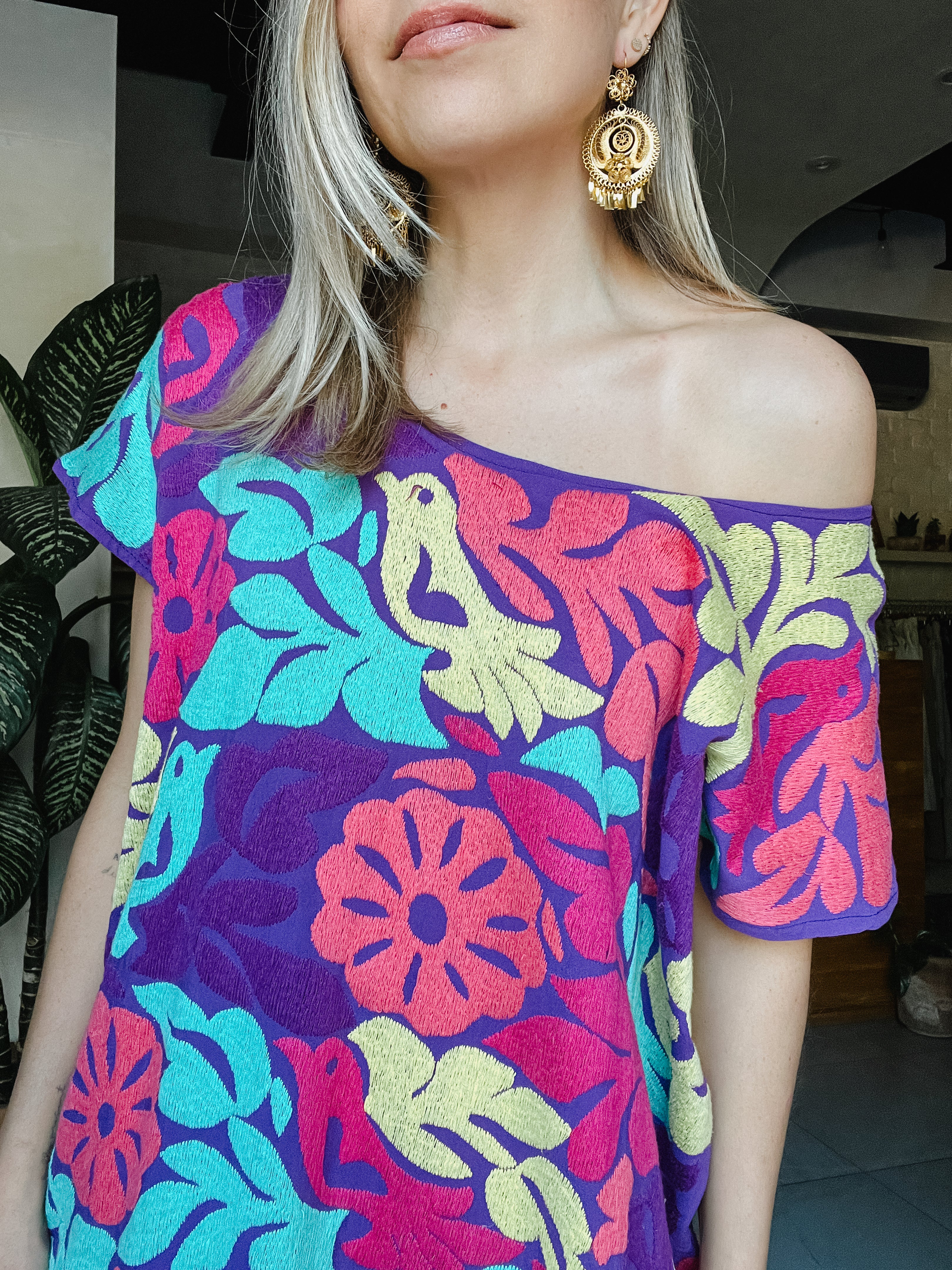 Huipil Jalapa Nude/Bone