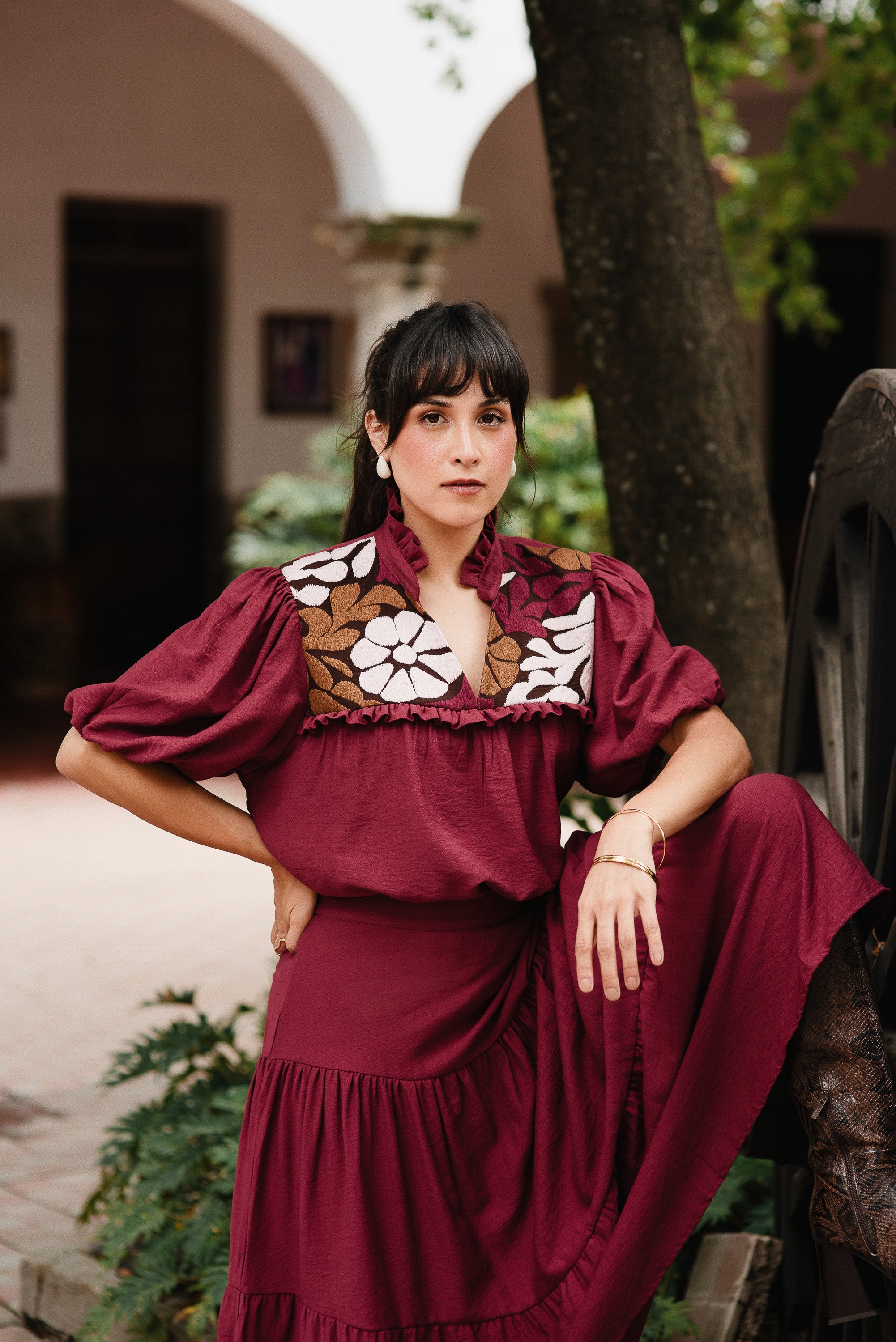 Blusa Oaxaca manga corta El Legado Edición Especial