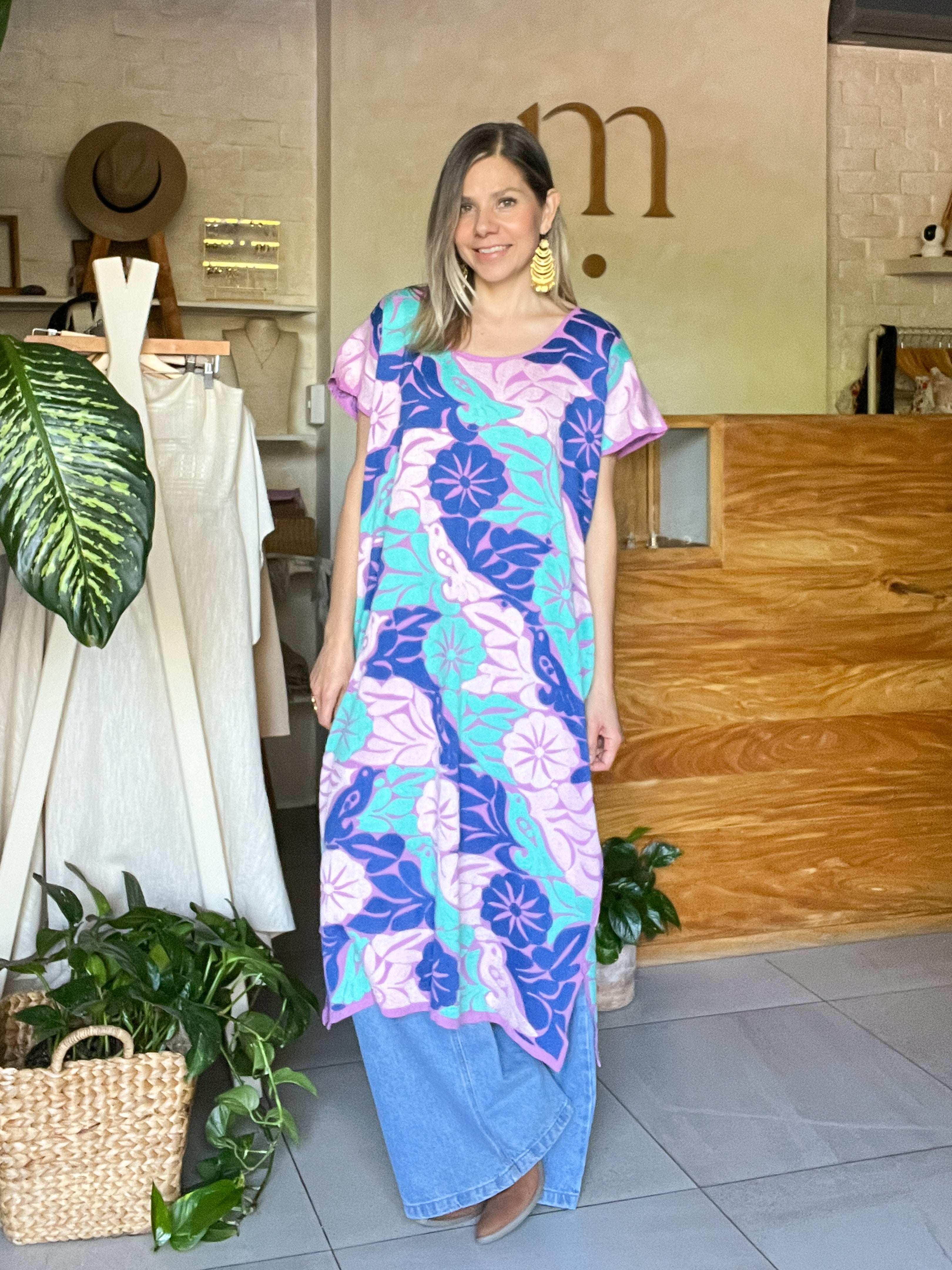 Huipil Jalapa Nude/Bone