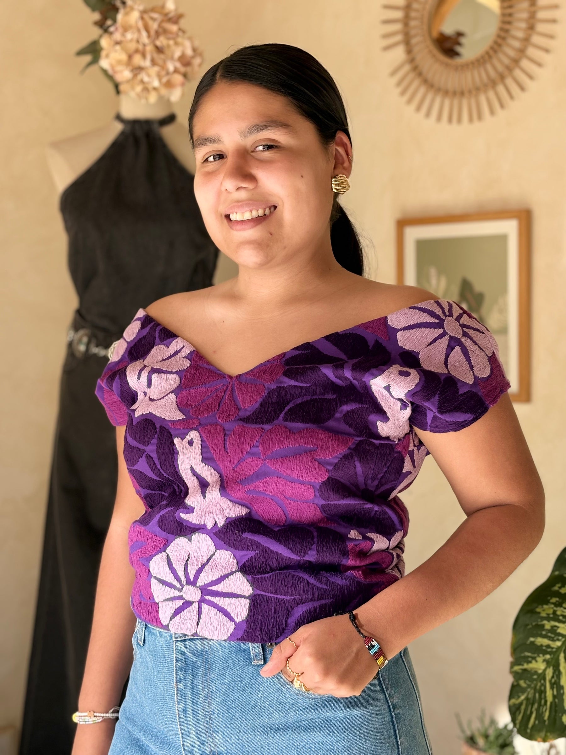 Blusa Jalapa V Morada