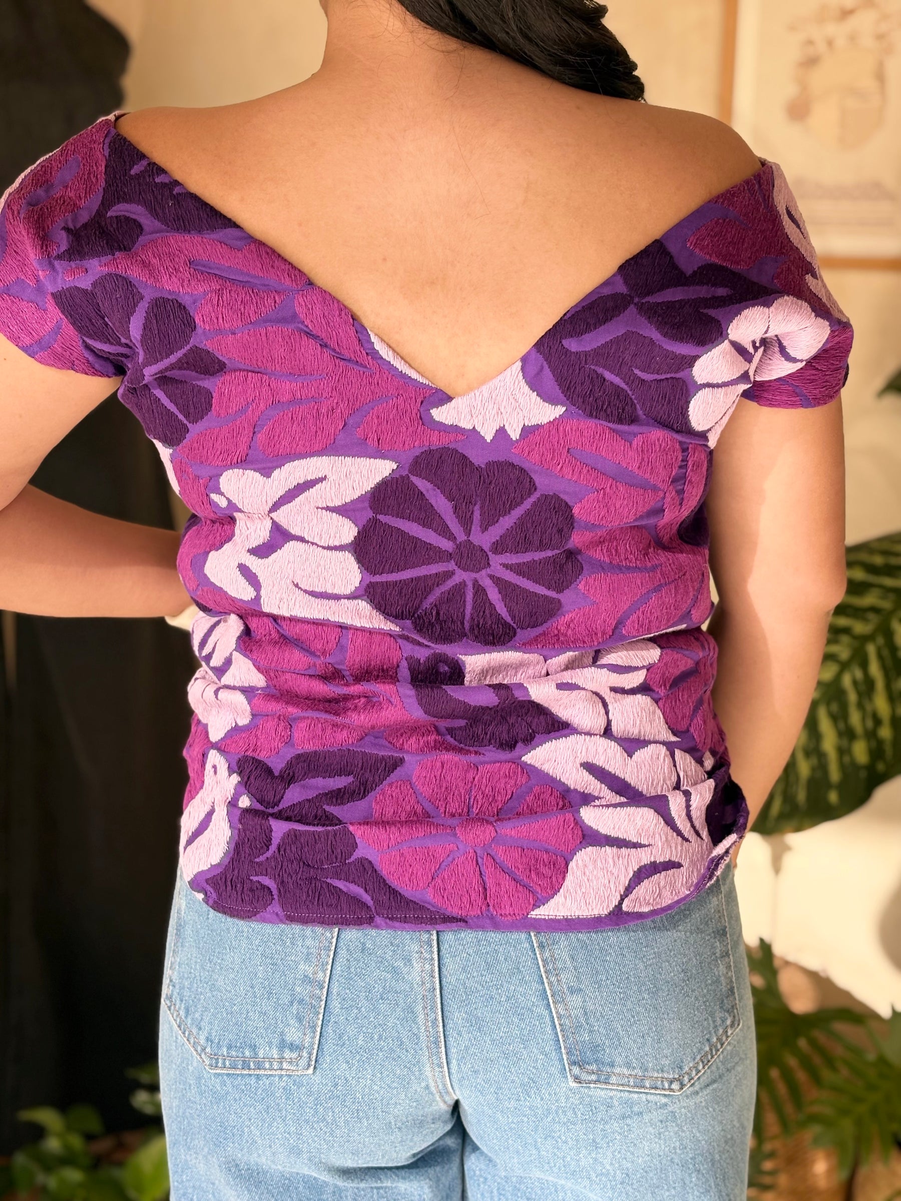 Blusa Jalapa V Morada