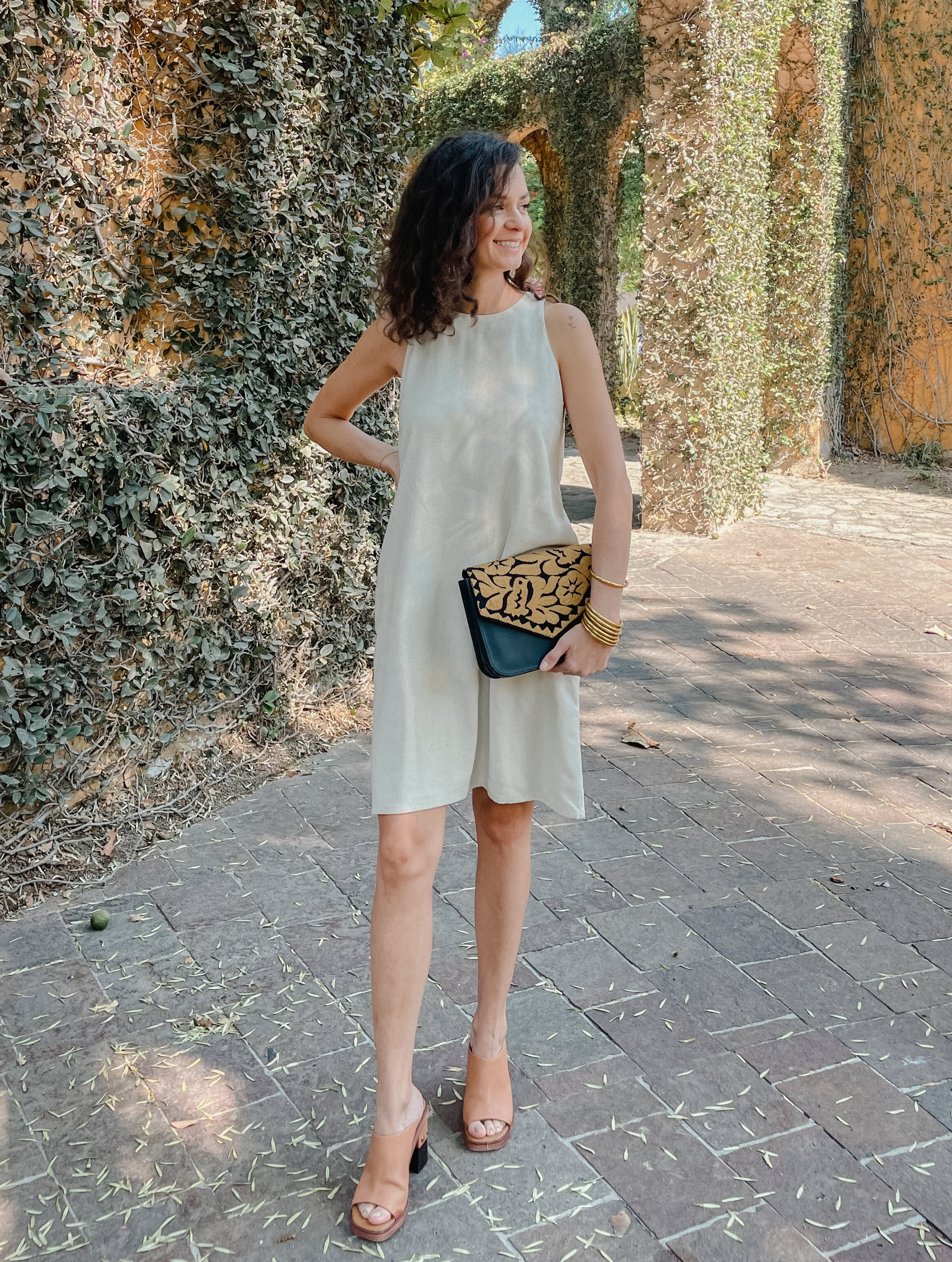 Vestido Zuhuaa Natural