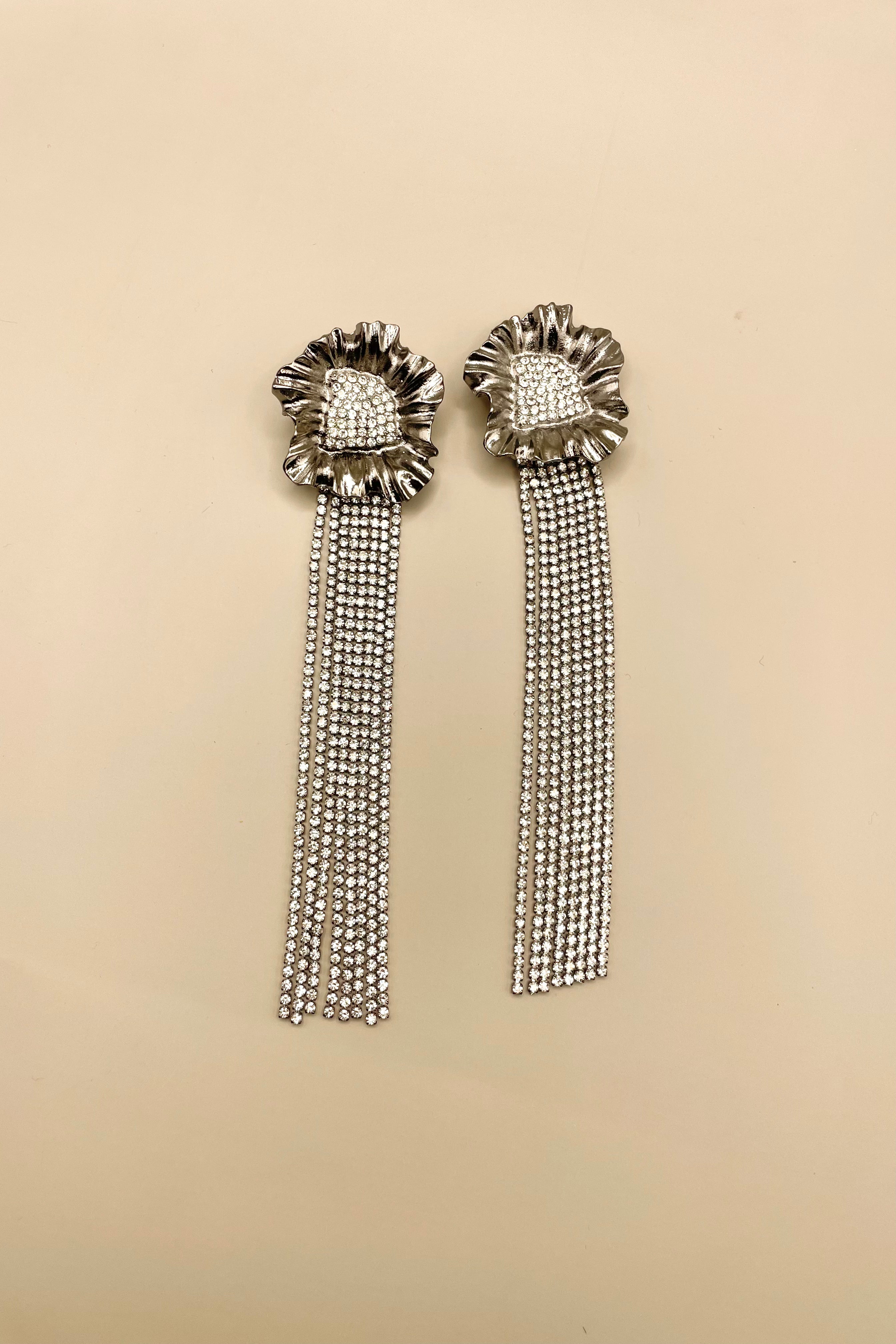 Aretes Flor Lluvia G48