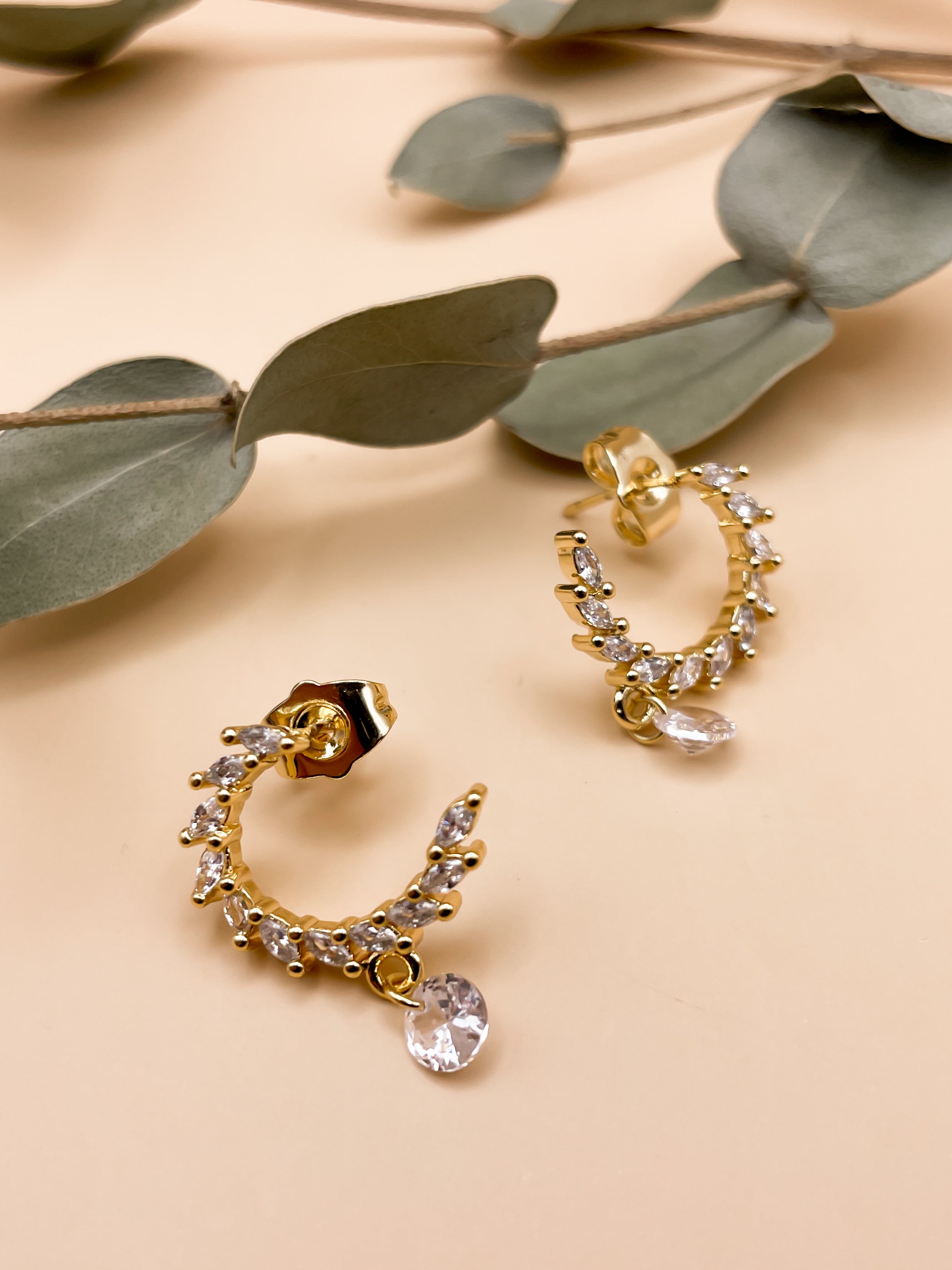 Crystal Earrings J55