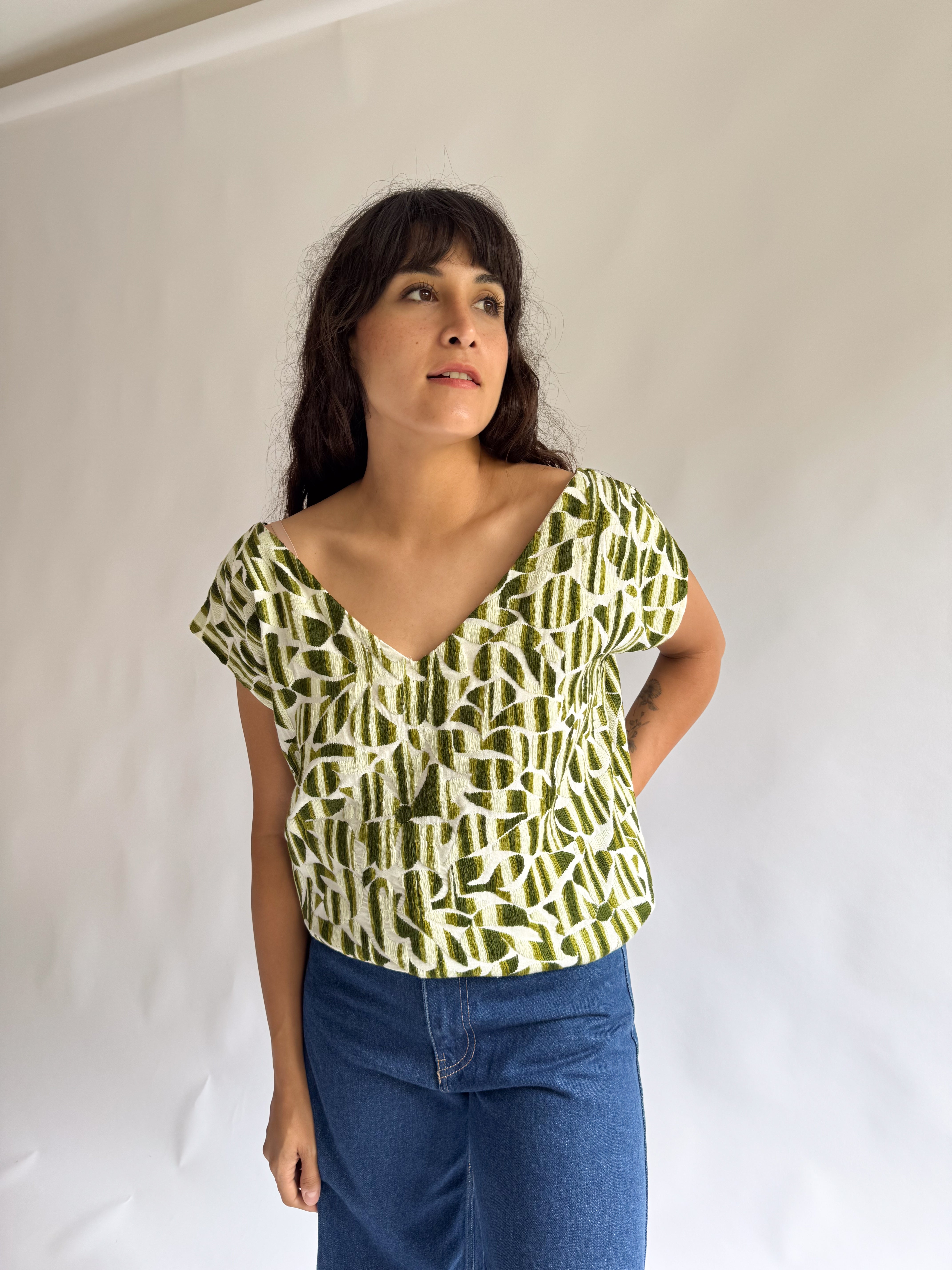 Blusa Jalapa V Verde
