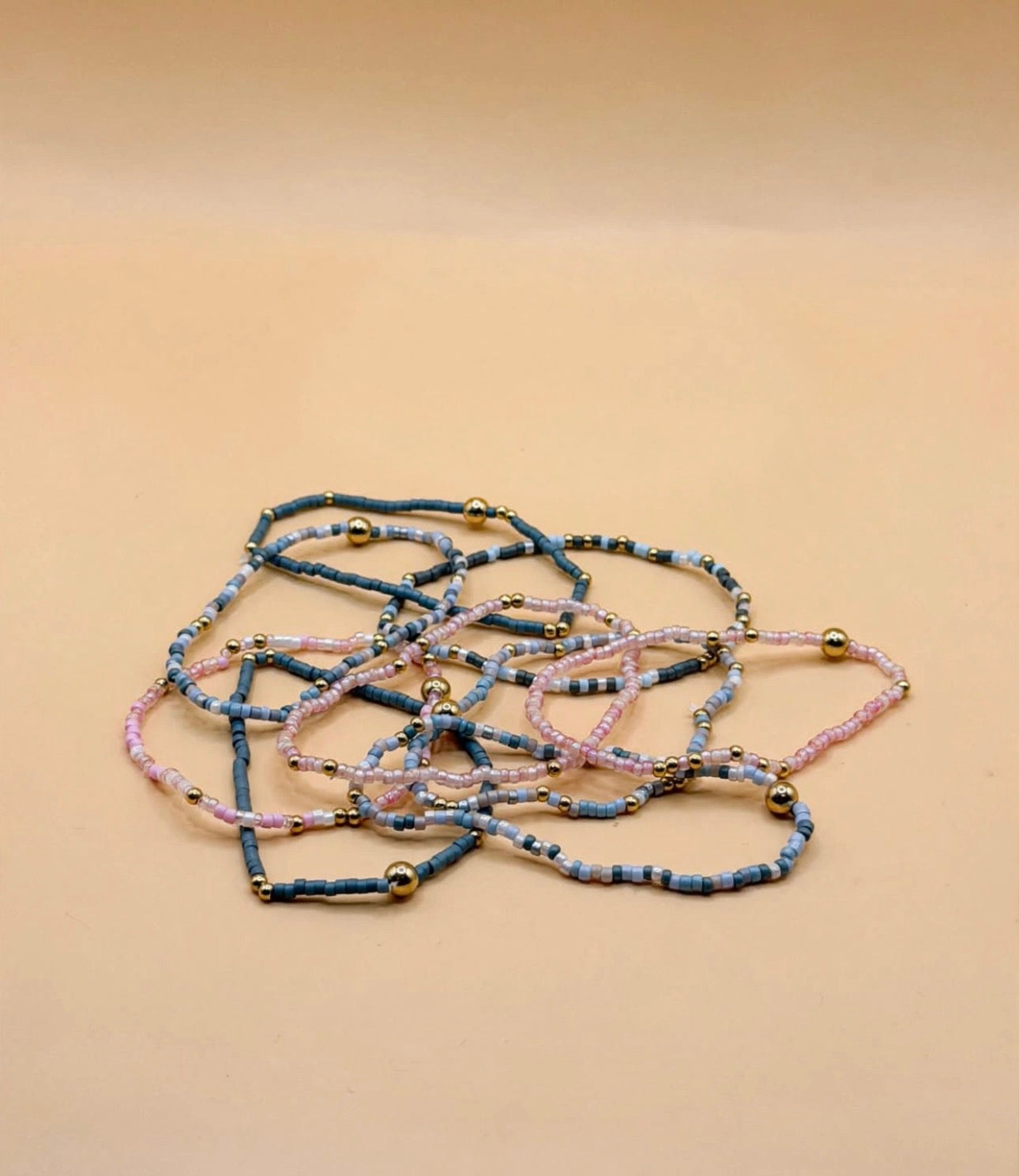 Juego De Pulseras De Canutillo 12