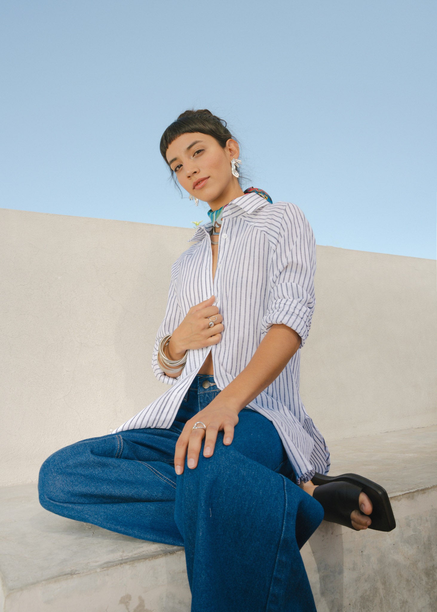 Black Linen Raglan Sleeve Linen Shirt Black Linen Raglan Sleeve Linen Shirt