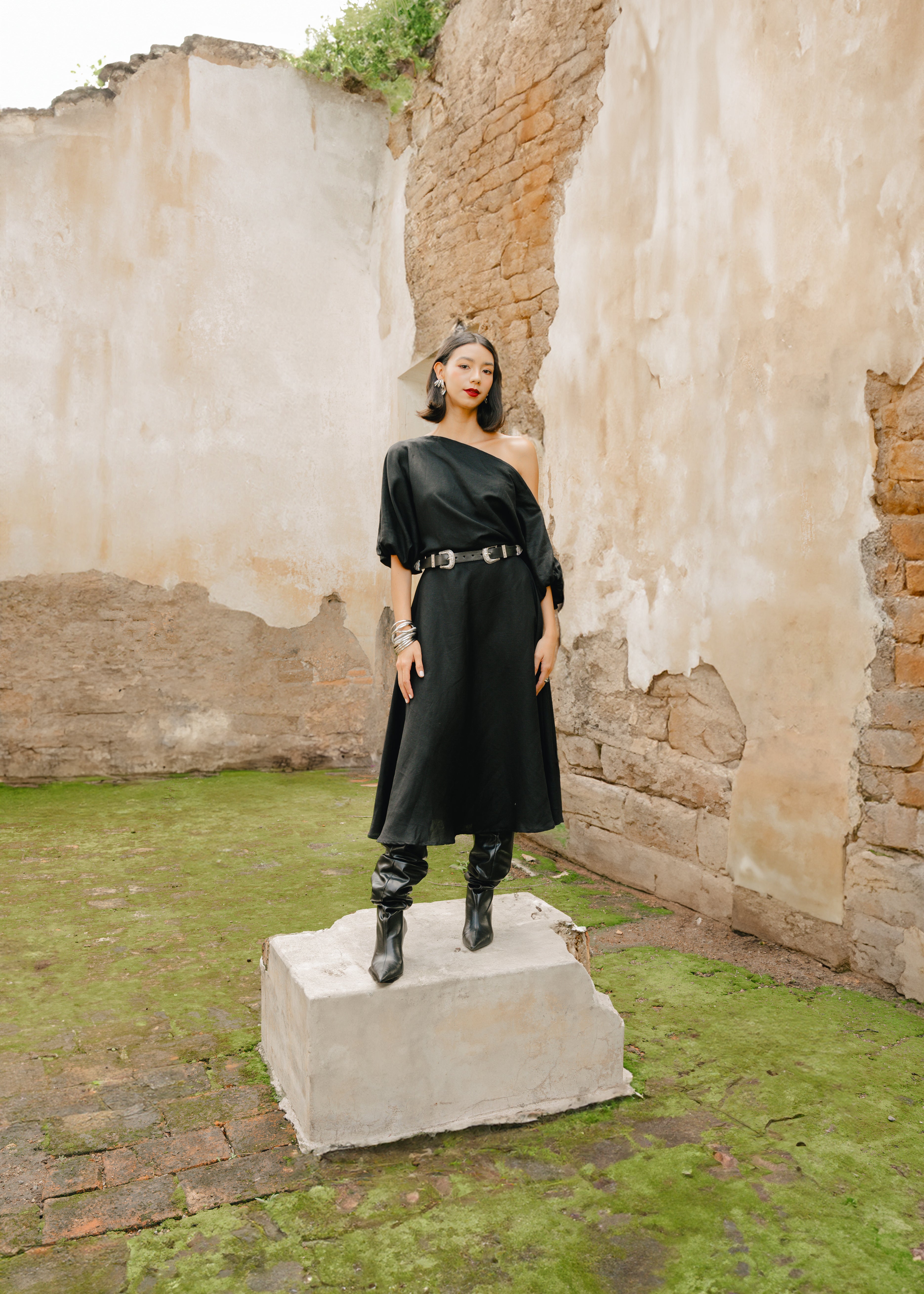 Miranda Black Dress