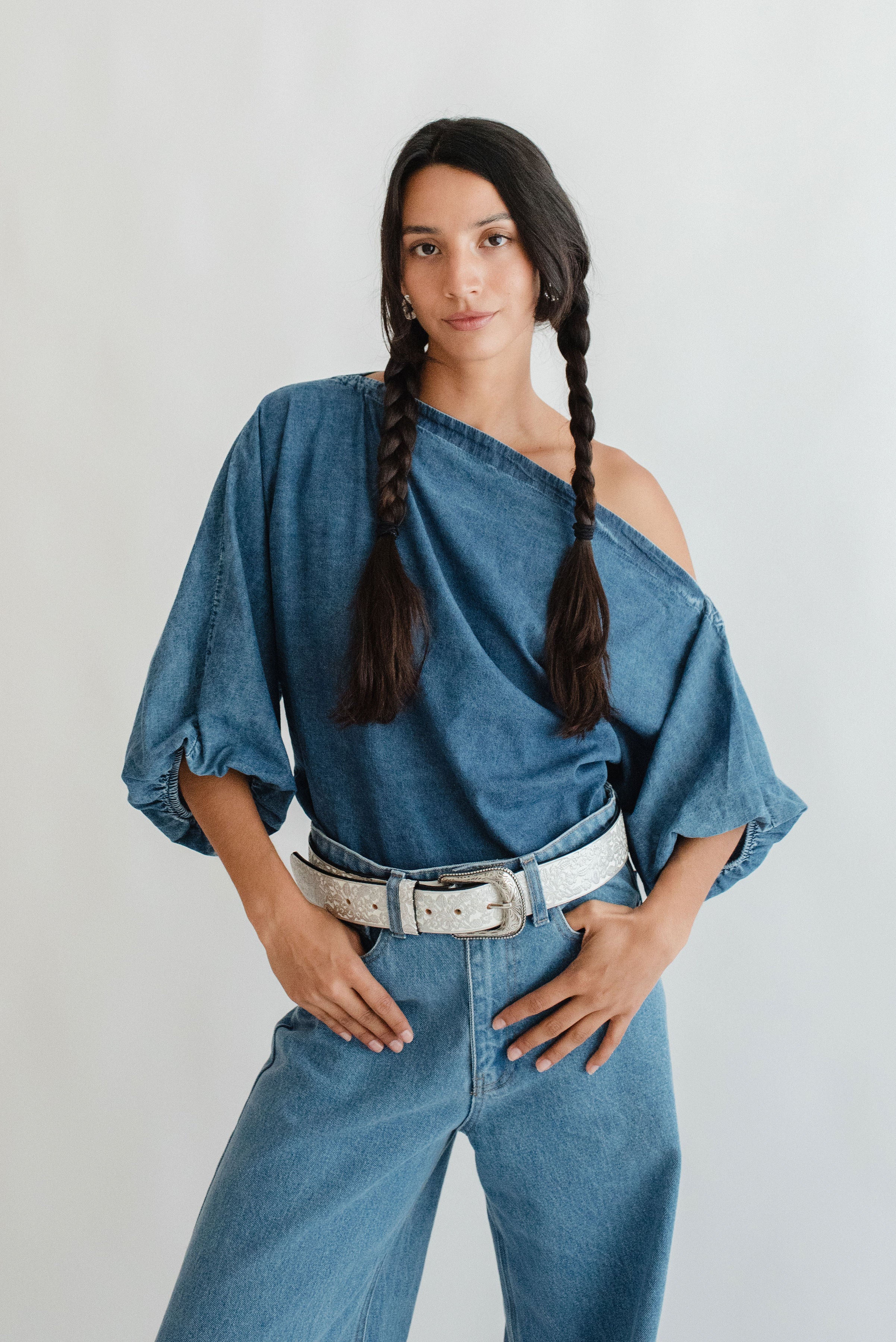 Miranda Denim Blouse Miranda Denim Blouse