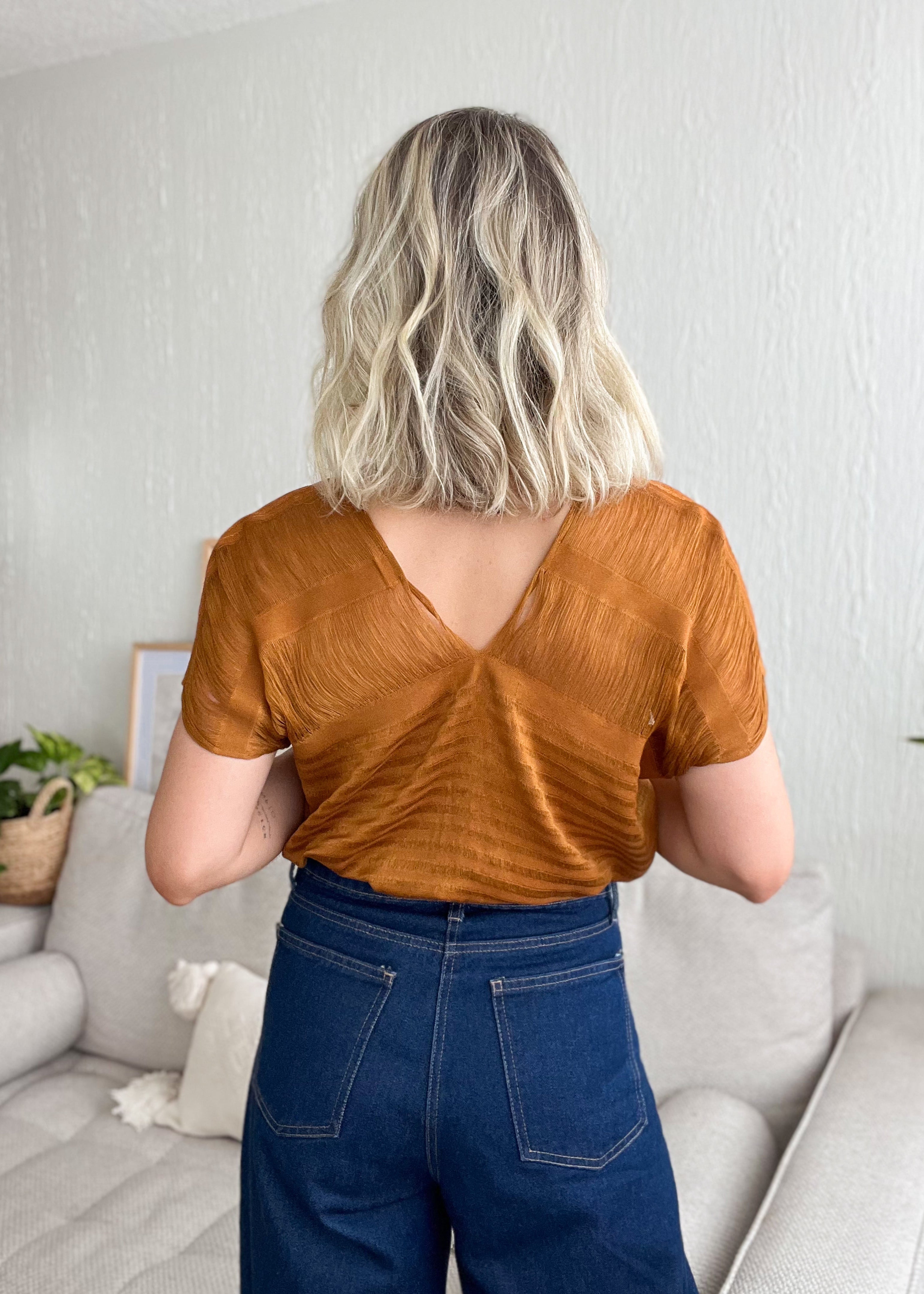 Frayed Blouse