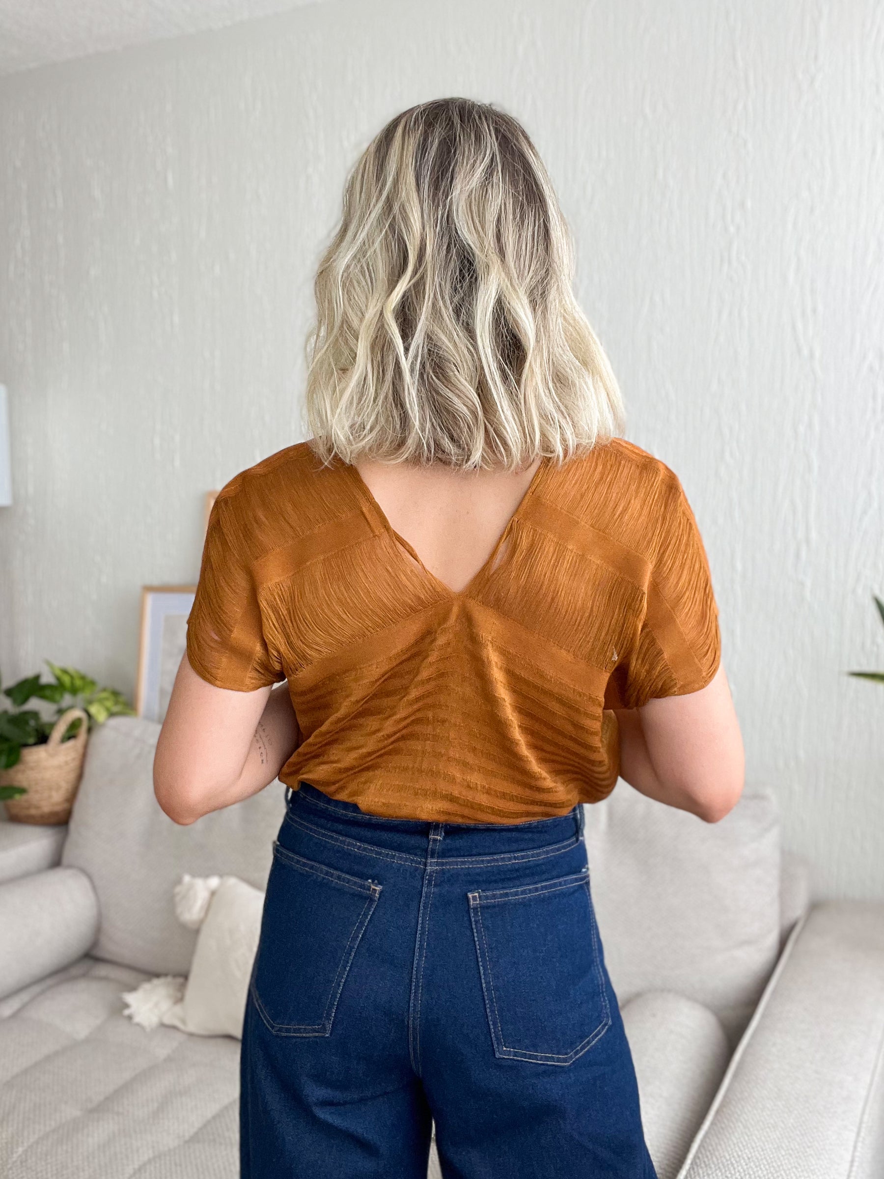 Blusa Deshilada