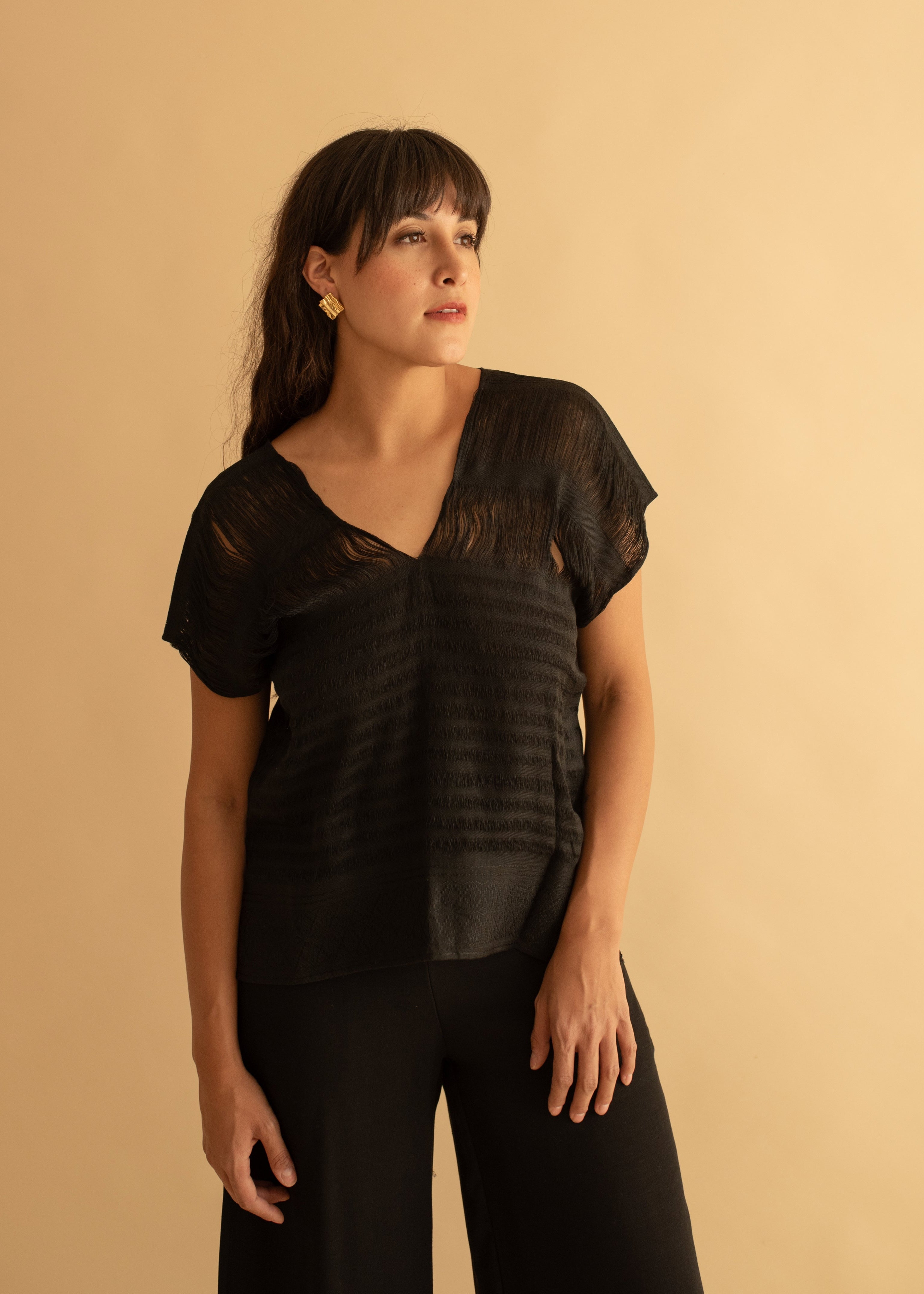 Frayed Blouse