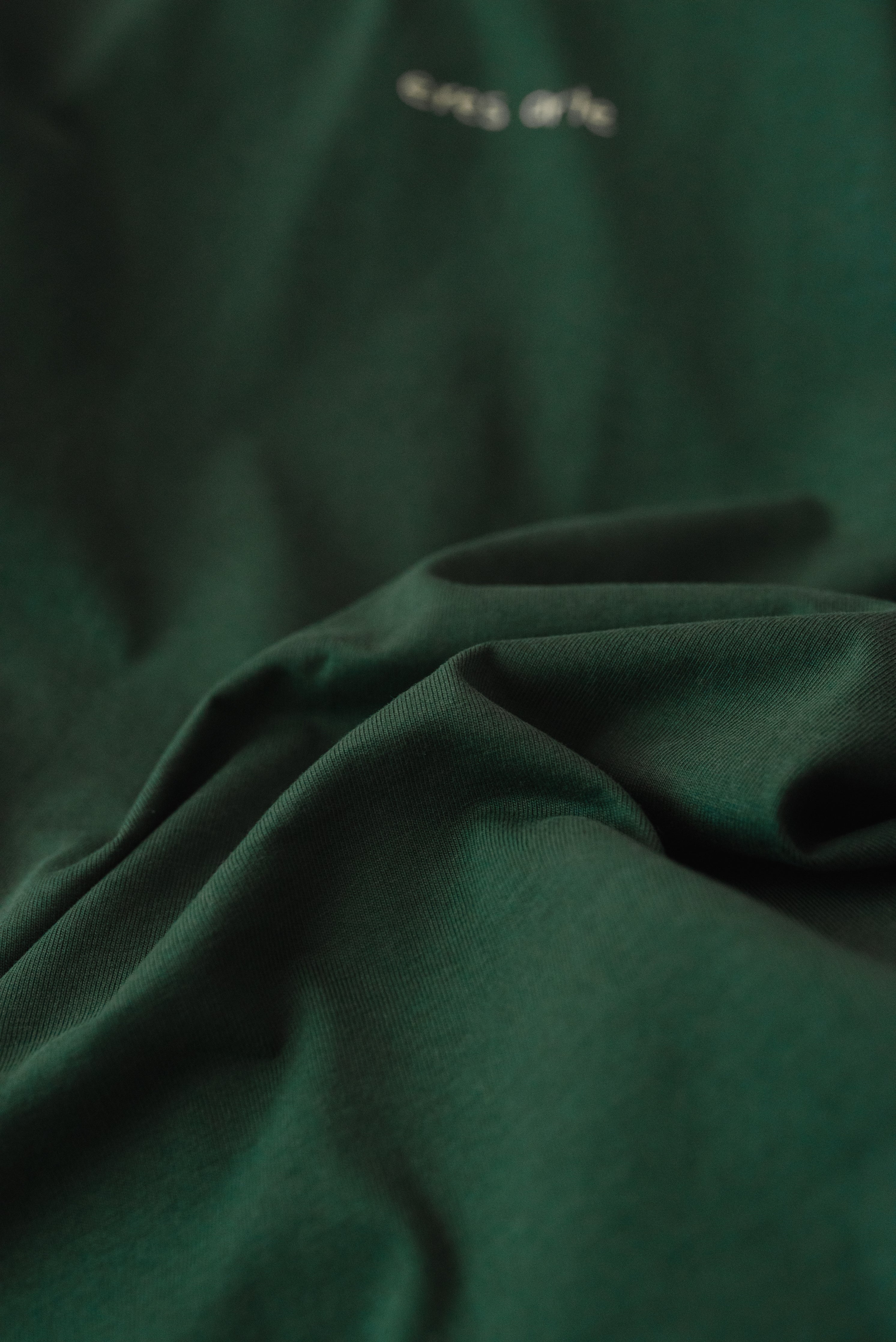 Playera Eres Arte Verde Retro Oversized Premium 240grs
