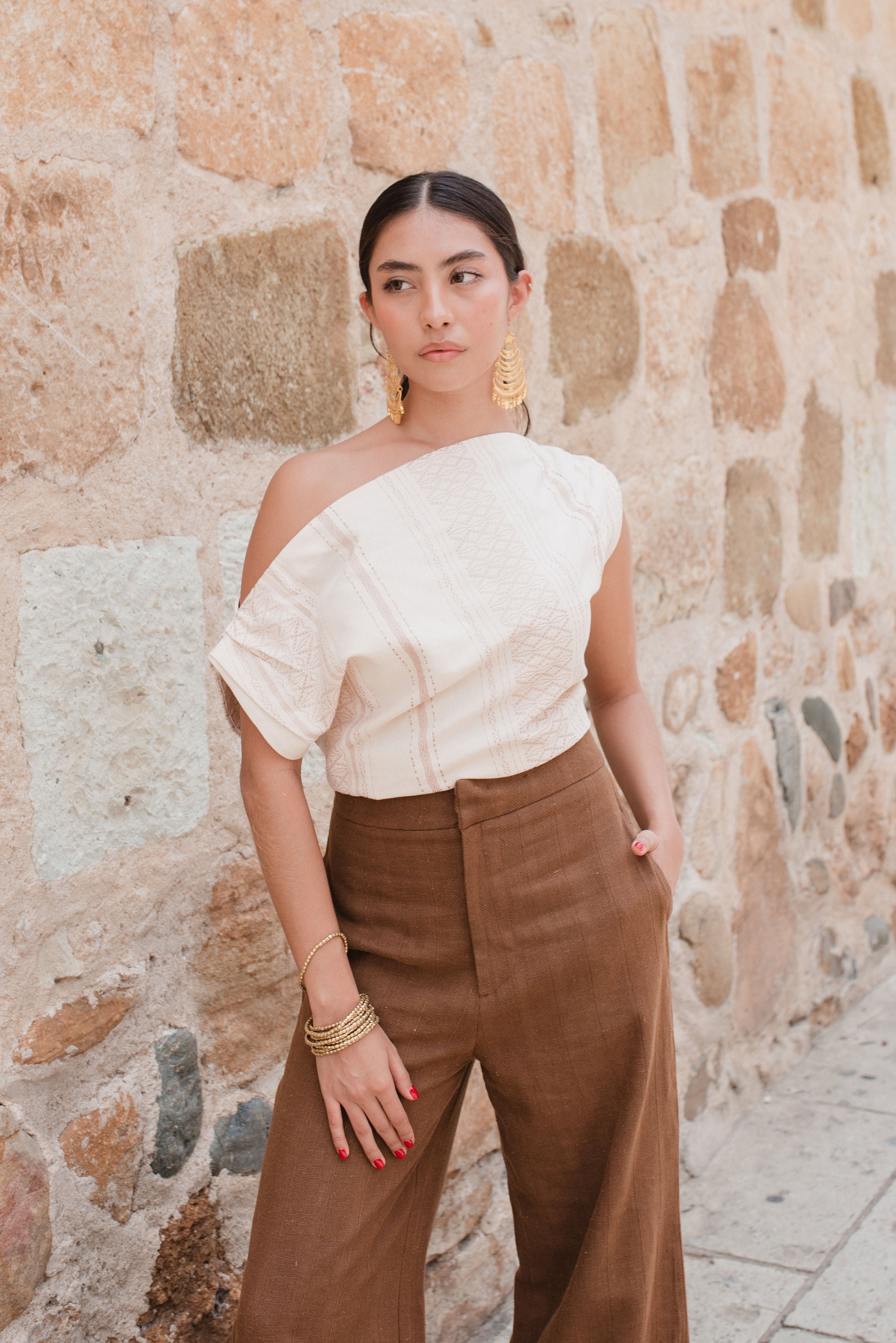 Pantalón Aceptación Caramelo