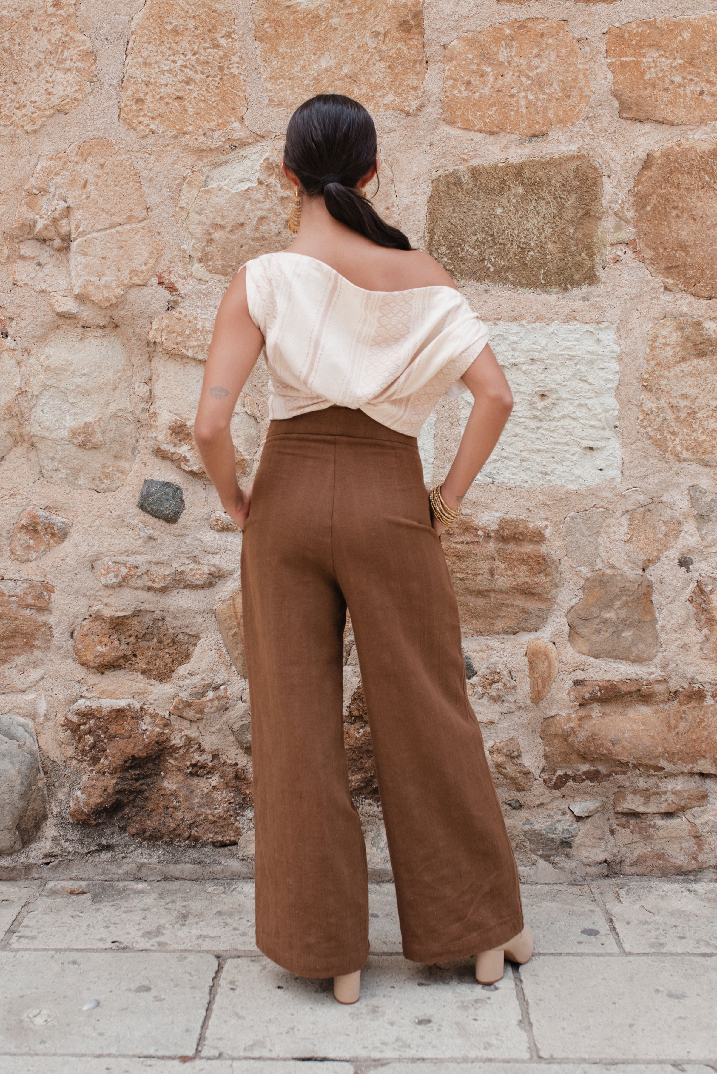 Pantalón Aceptación Caramelo