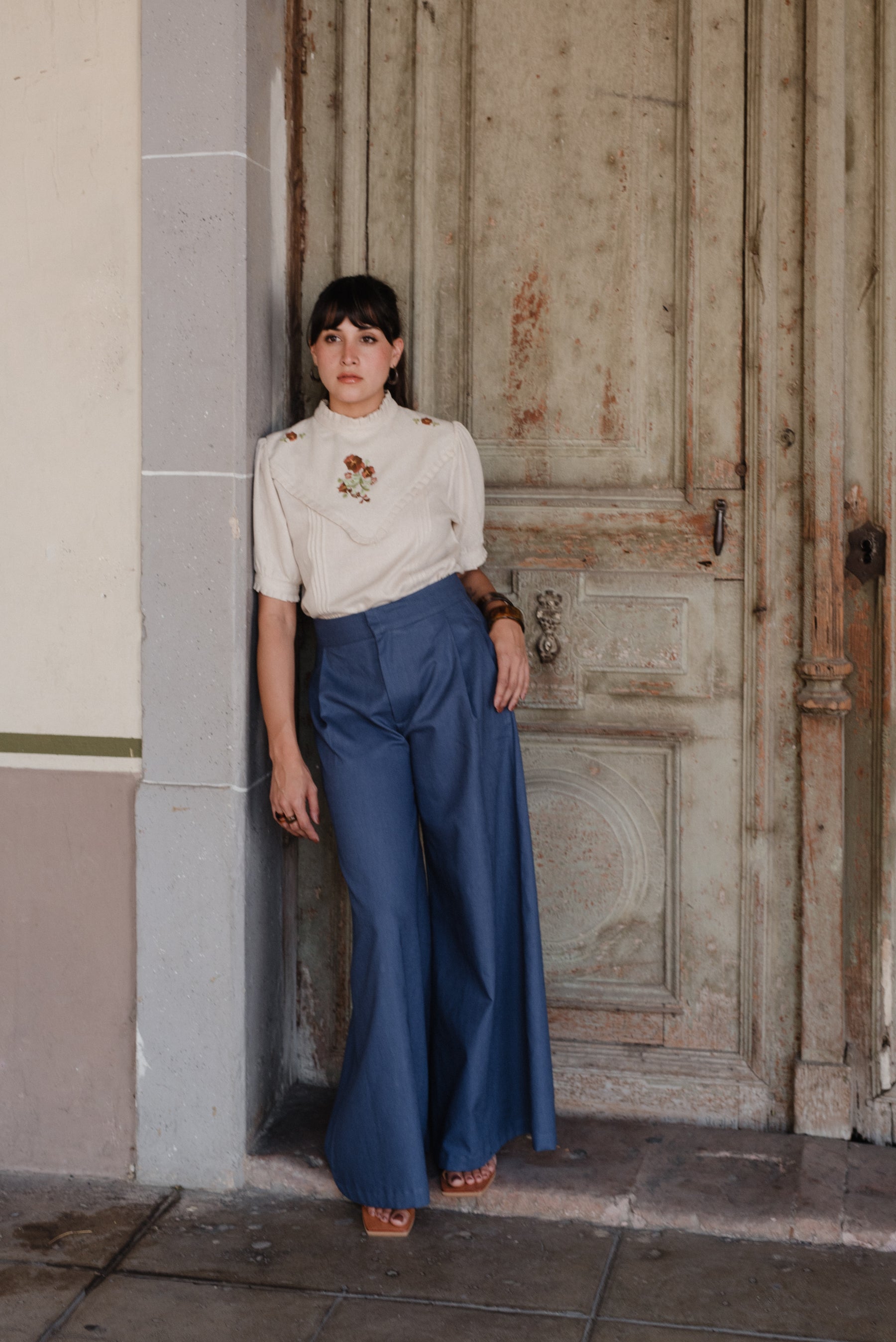 Pantalón Azul del Cielo