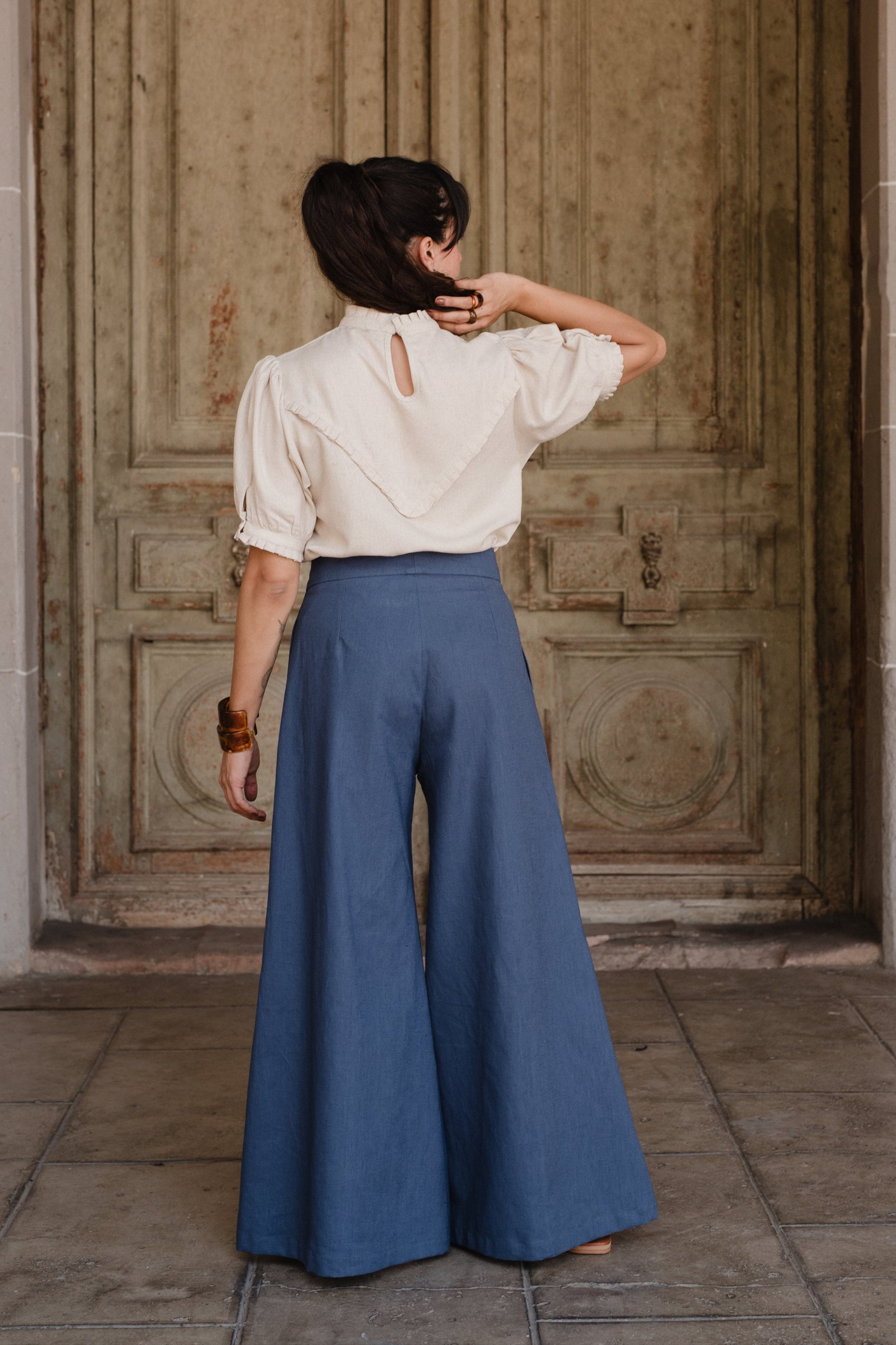 Pantalón Azul del Cielo