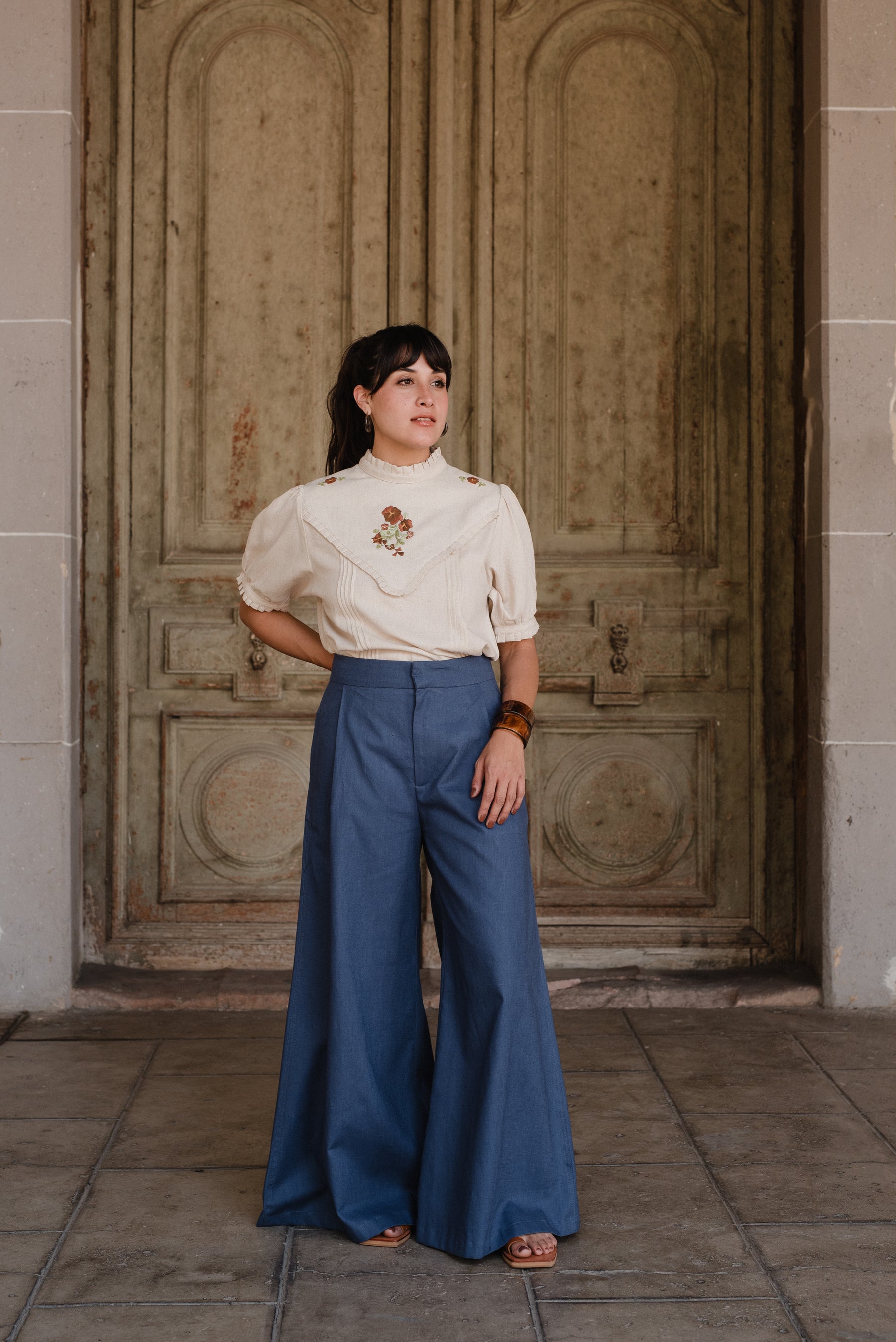 Pantalón Azul del Cielo