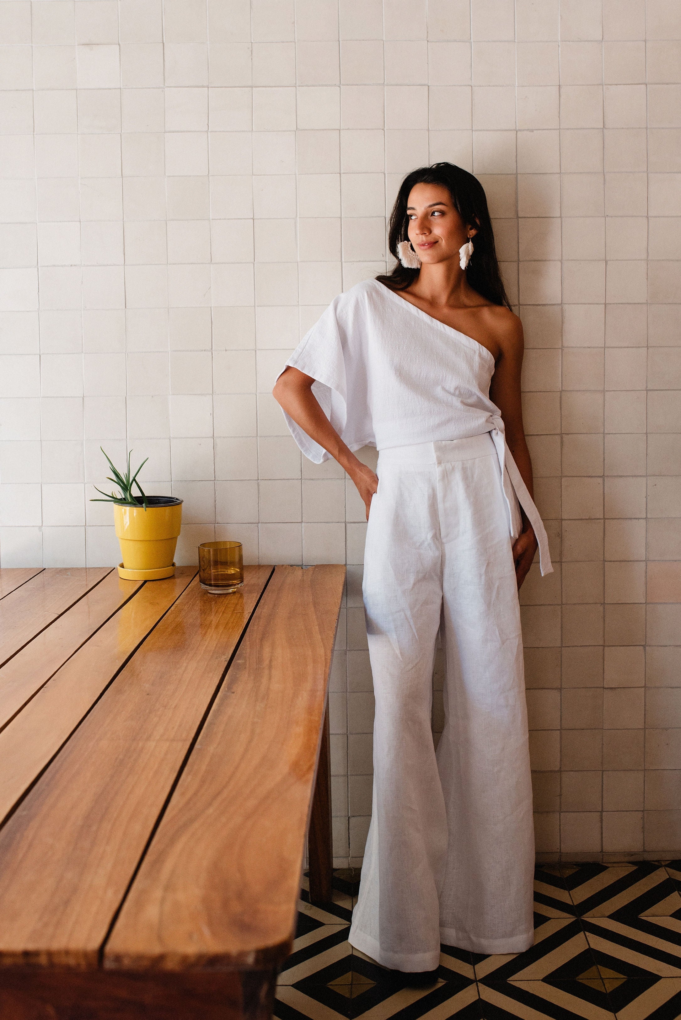 White Patience Pants